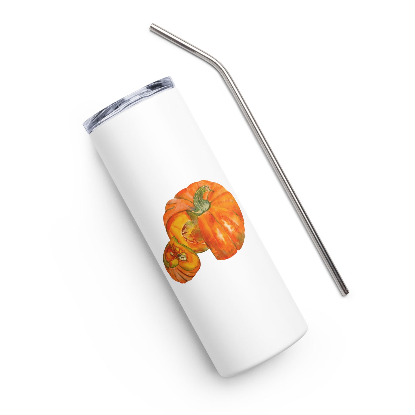 Fall Pumpkin Stainless steel tumbler