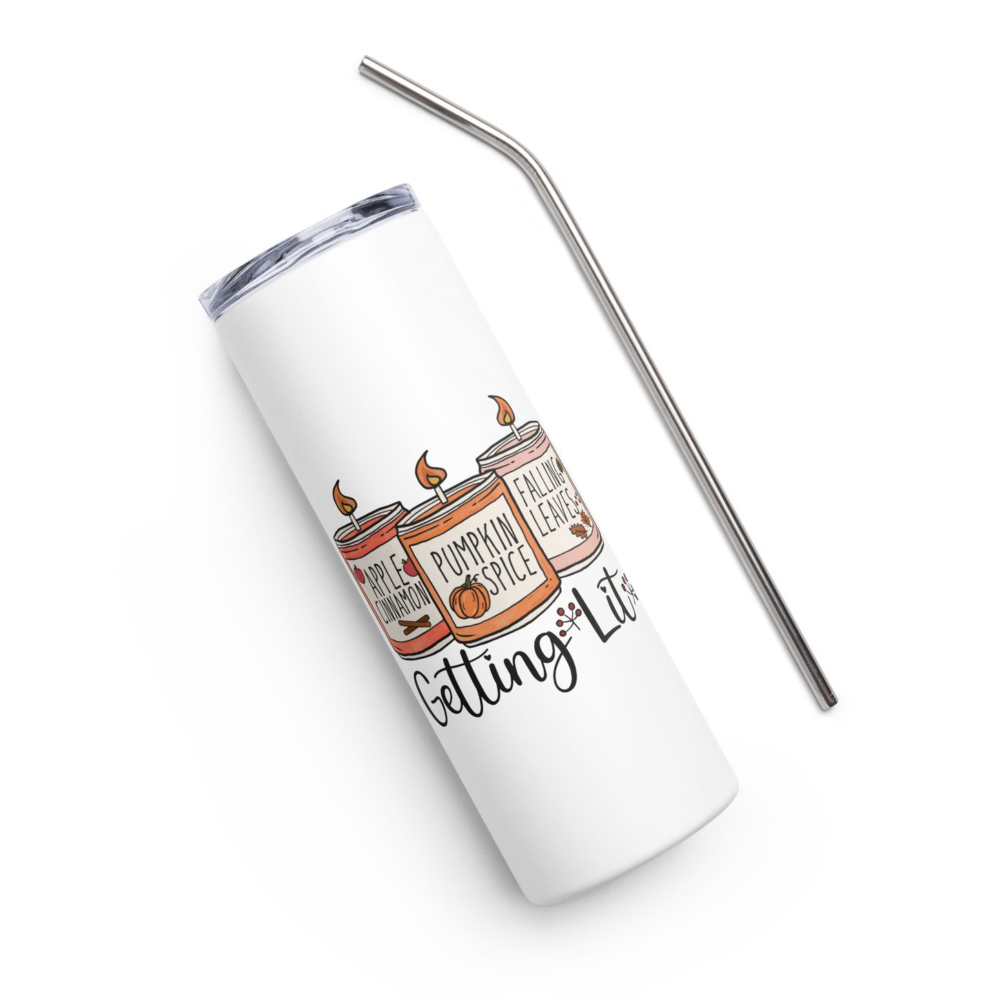 Fall Candles Stainless steel tumbler