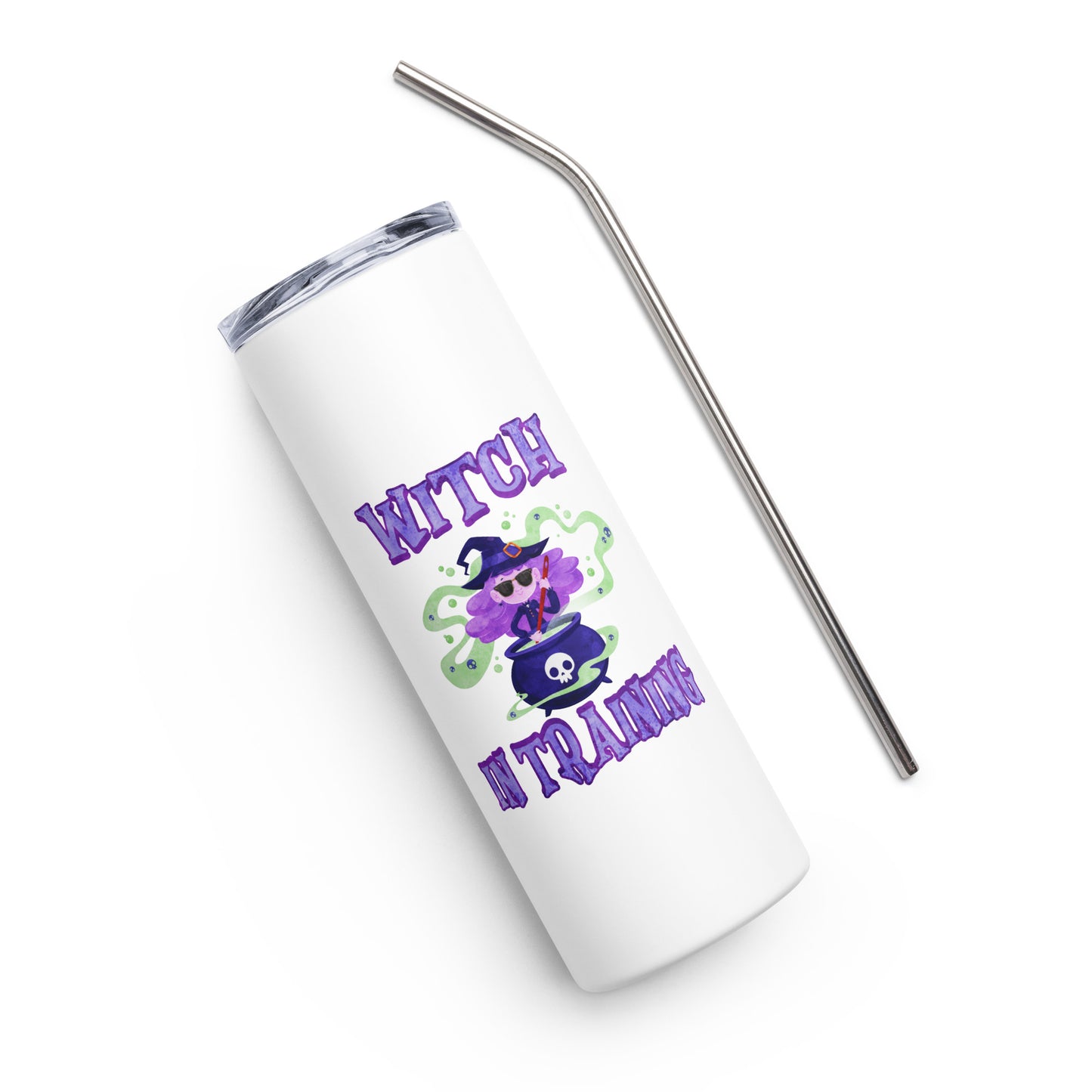 Witch in Training Stainless steel tumbler