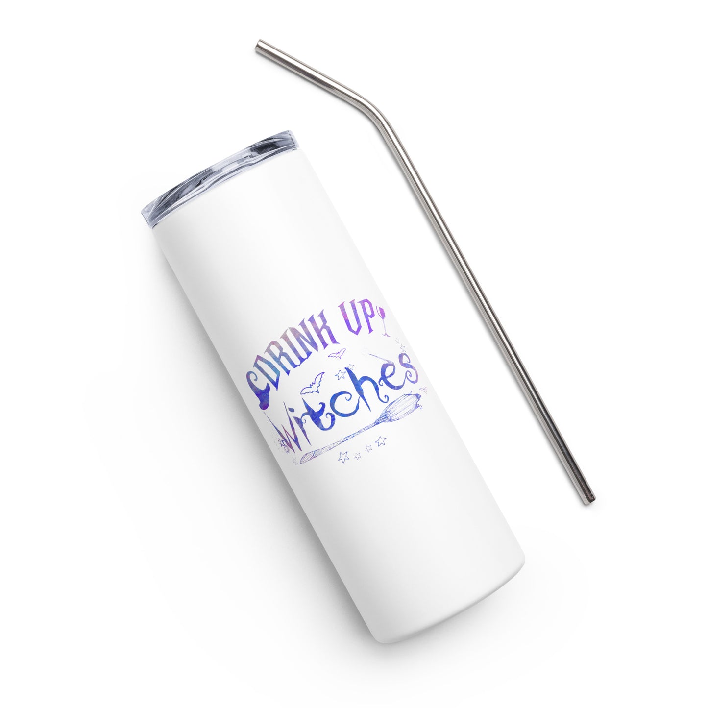 Drink Up Witches Stainless steel tumbler