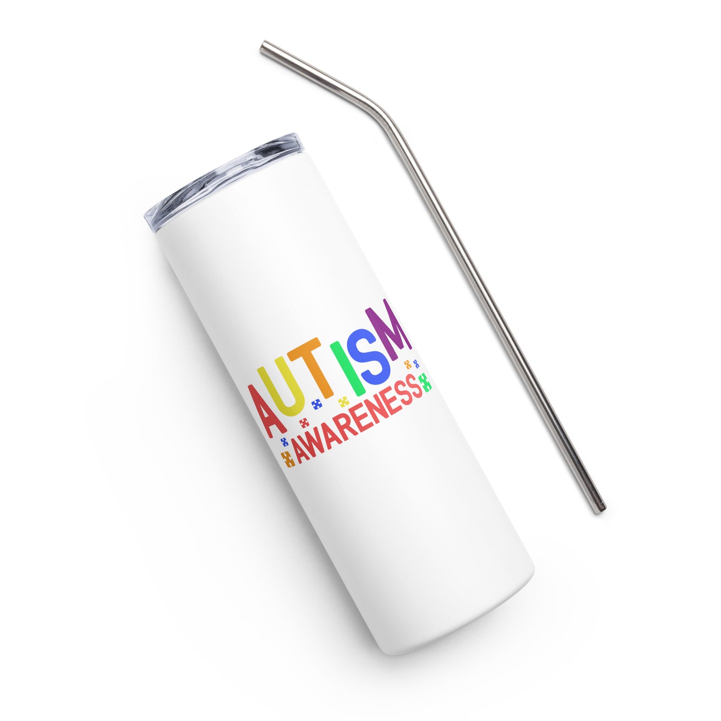 Autism Awareness Stainless Steel Tumbler