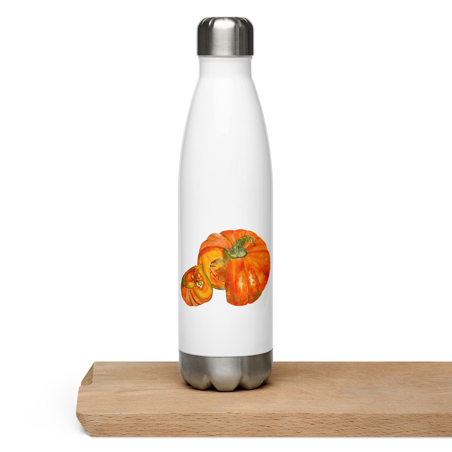 Fall Pumpkin Stainless Steel Water Bottle