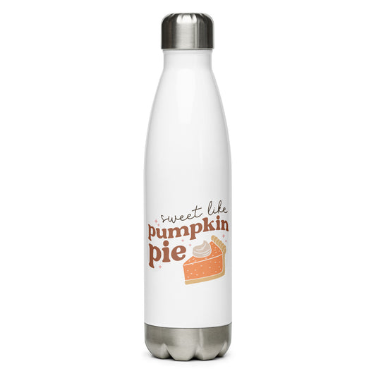 Sweet Like Pumpkin Pie Stainless Steel Water Bottle