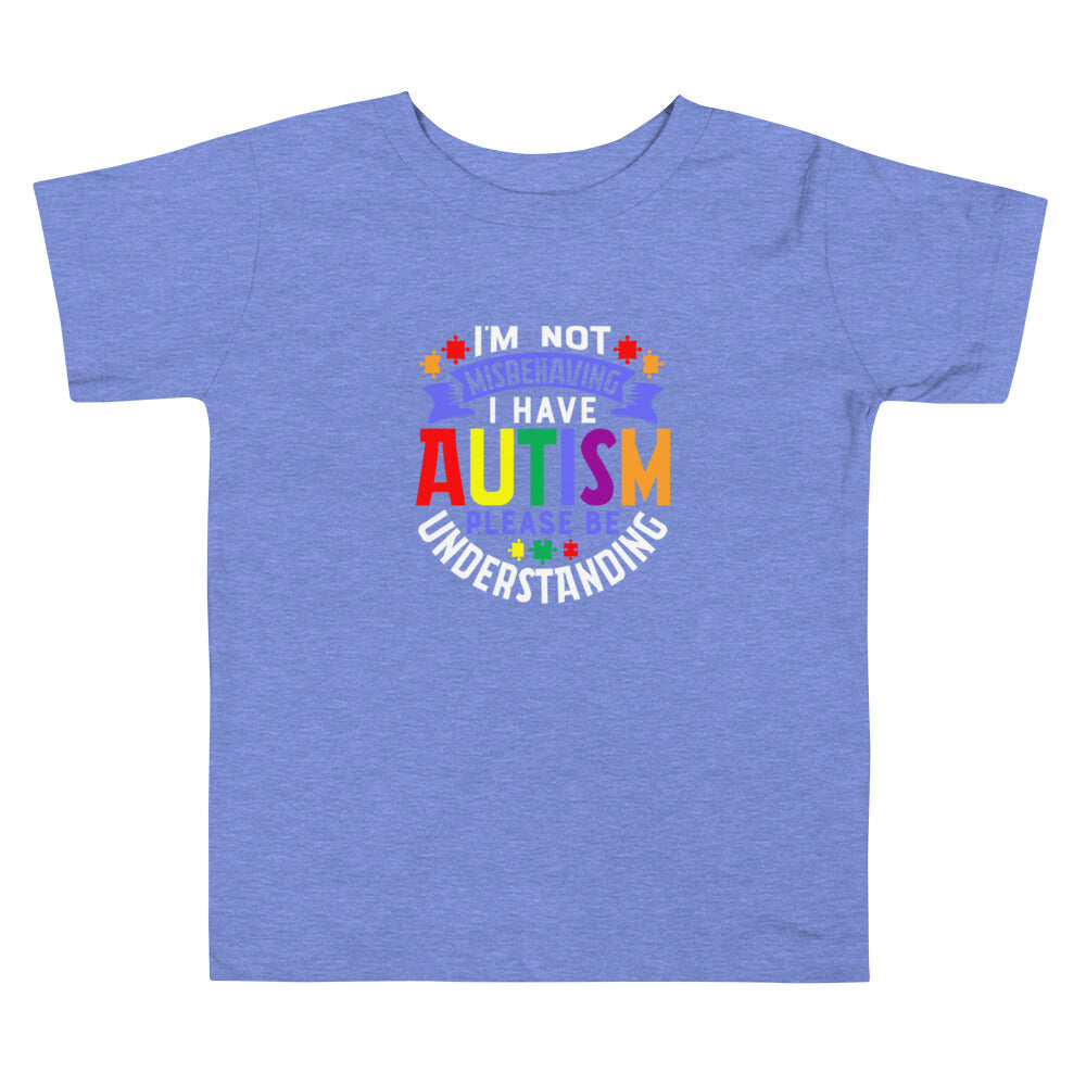 I'm Not Misbehaving Toddler Short Sleeve Tee