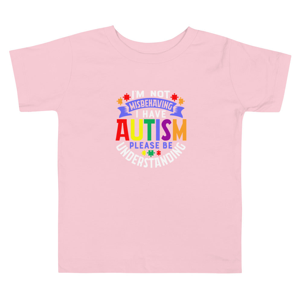 I'm Not Misbehaving Toddler Short Sleeve Tee