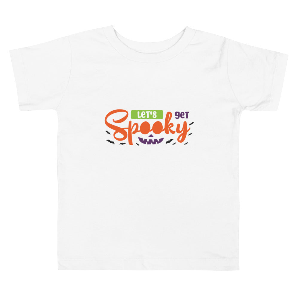 Let's Get Spooky Toddler Short Sleeve Tee