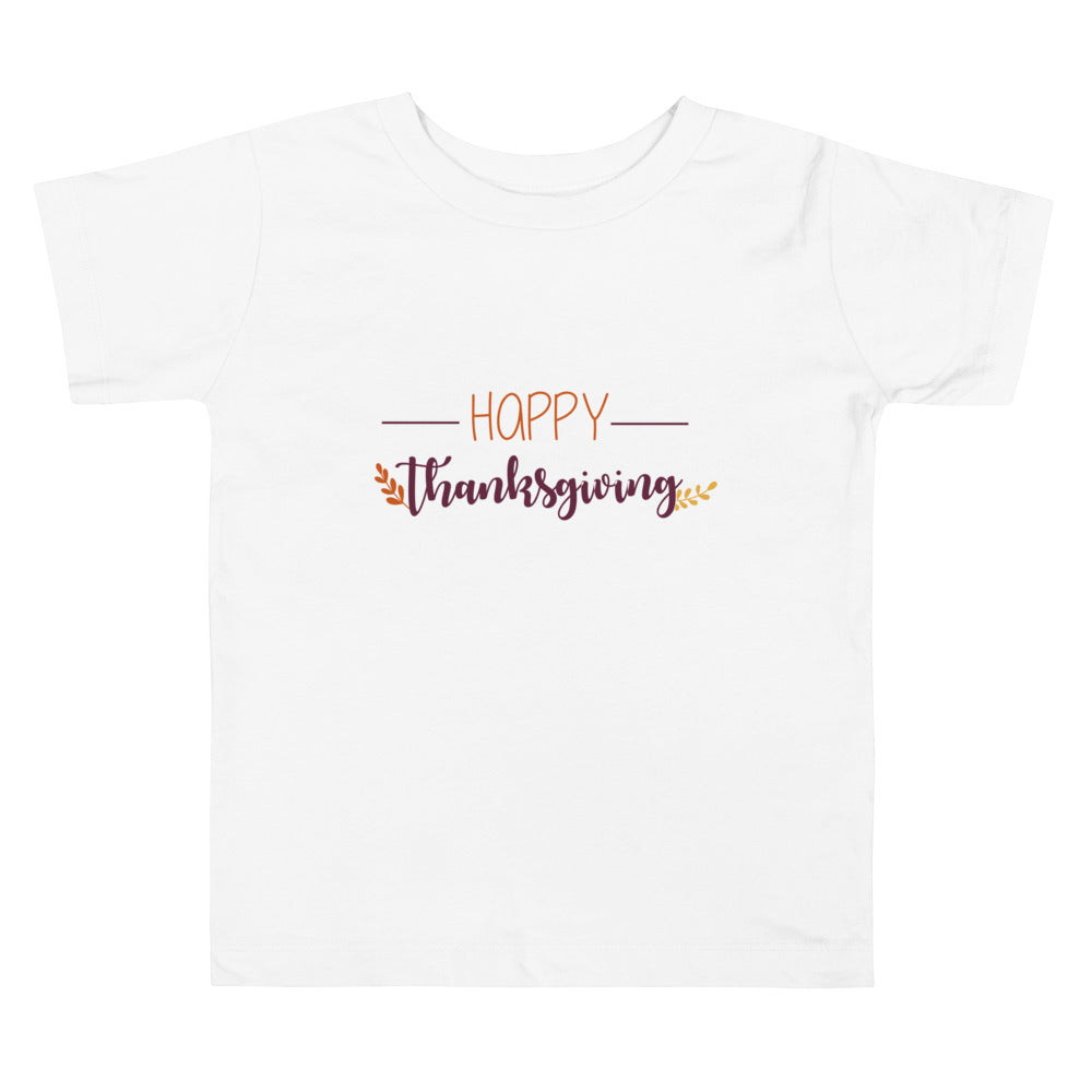 Happy Thanksgiving Day Toddler T-shirt