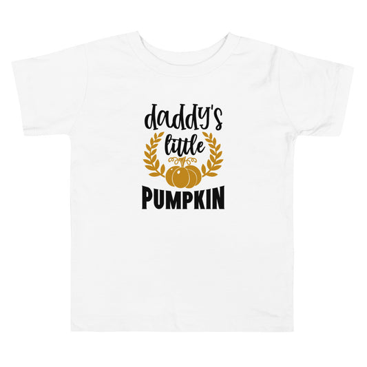 Daddy's Little Pumpkin Toddler T-shirt