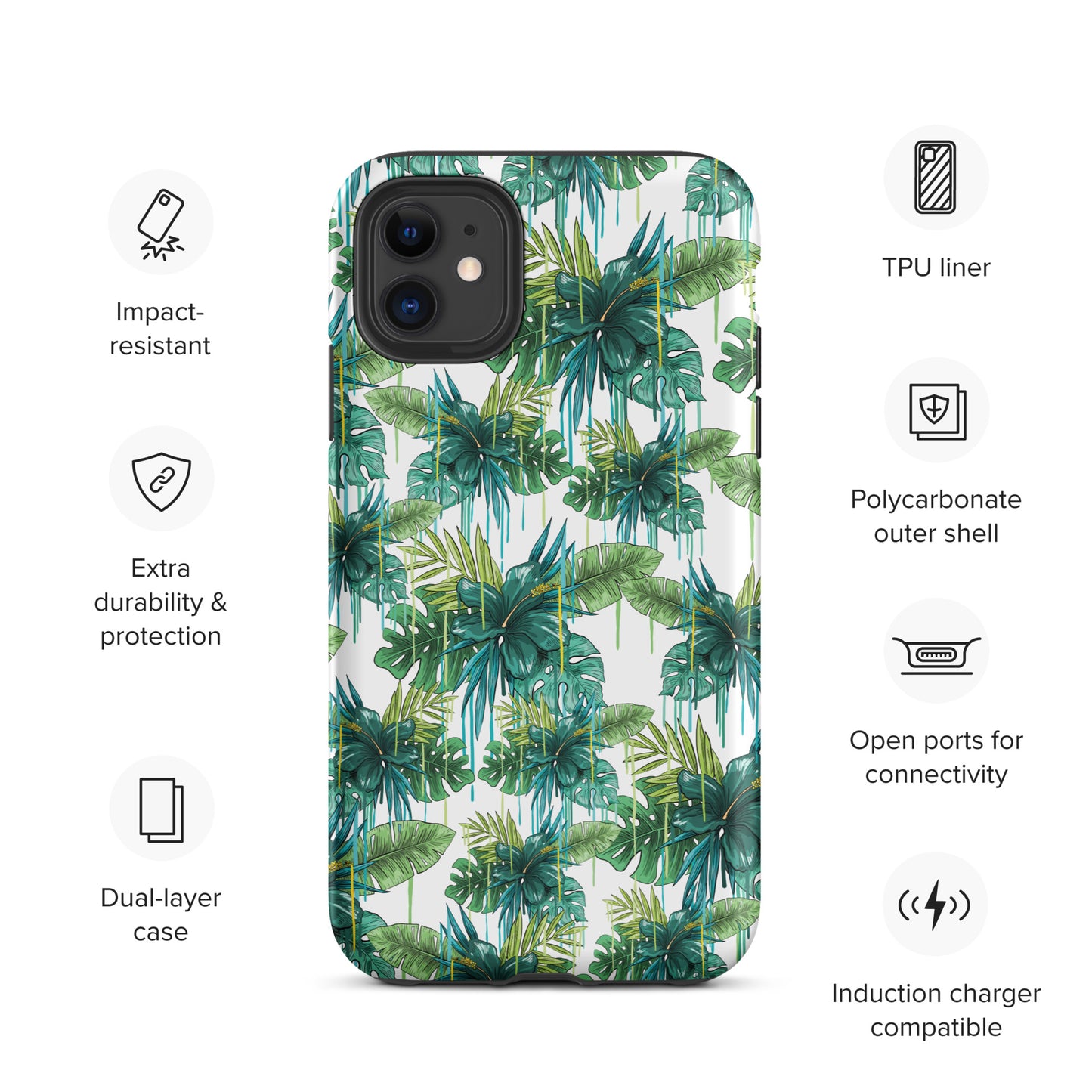 Green Plants Tough iPhone case