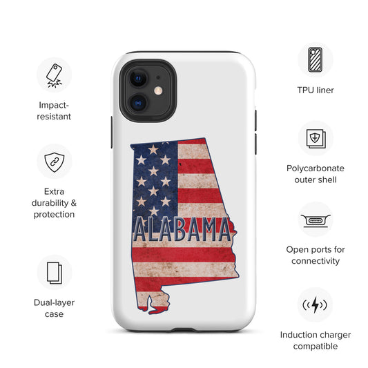 Alabama Tough iPhone case