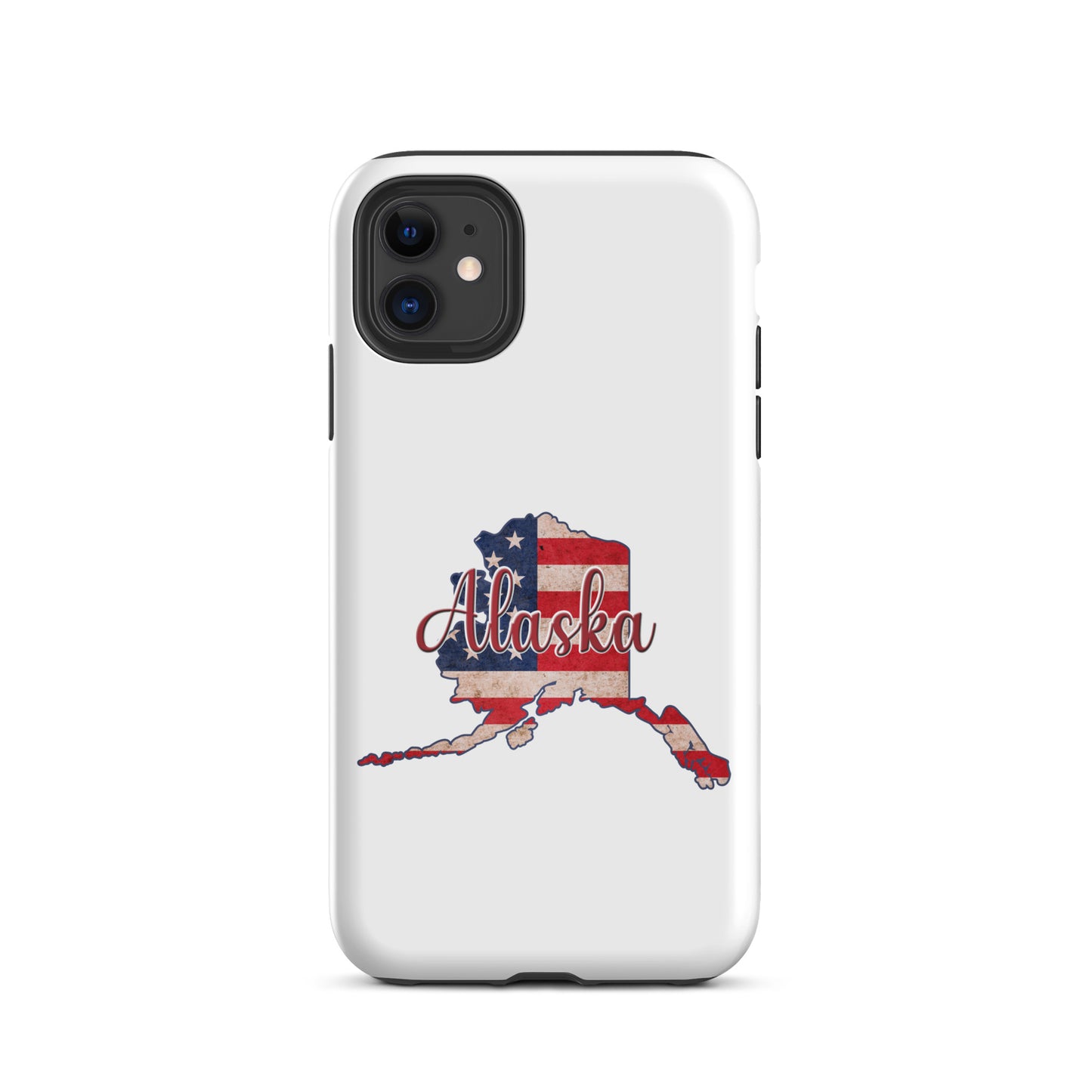 Alaska US Flag Tough iPhone Case