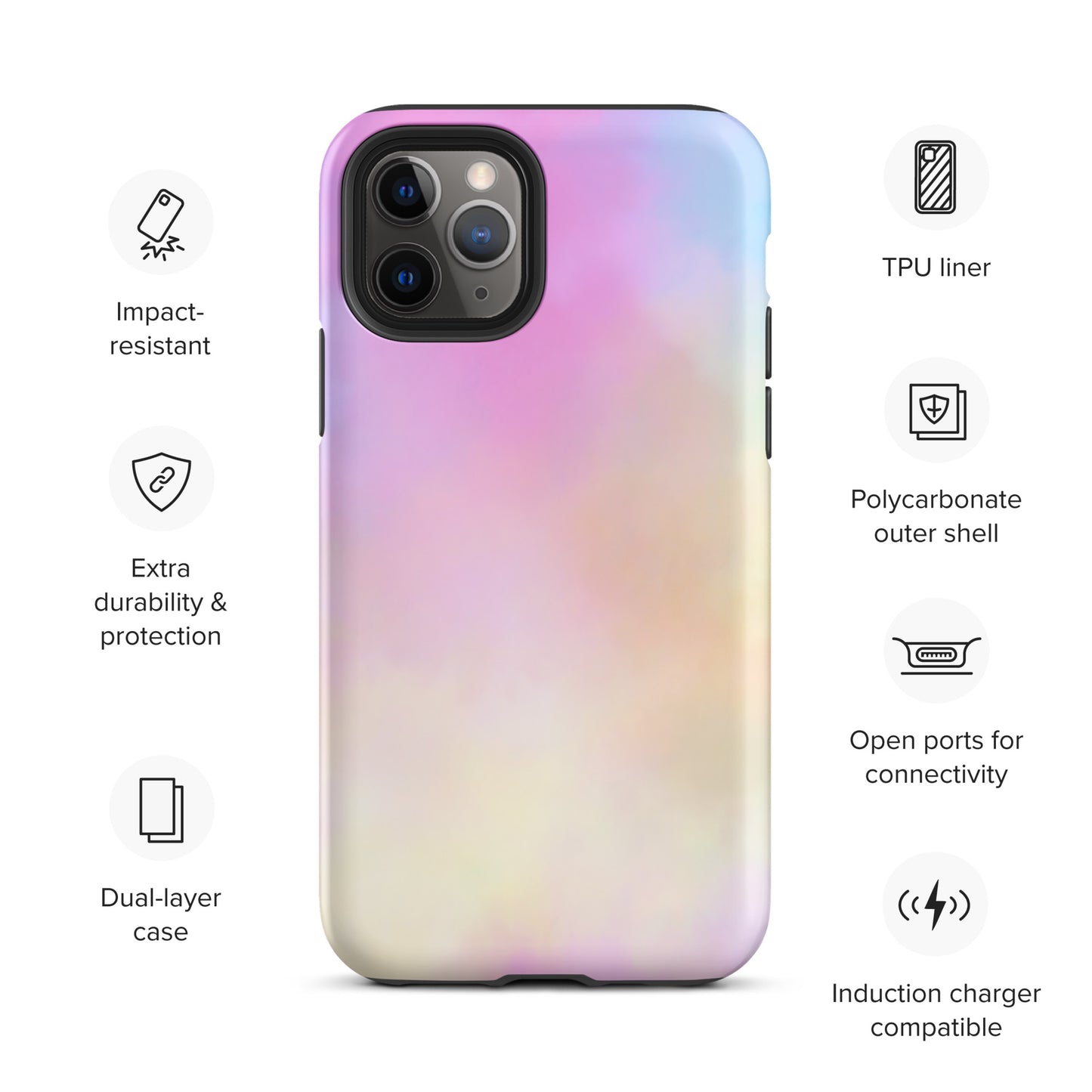 Cotton Candy Tough iPhone case