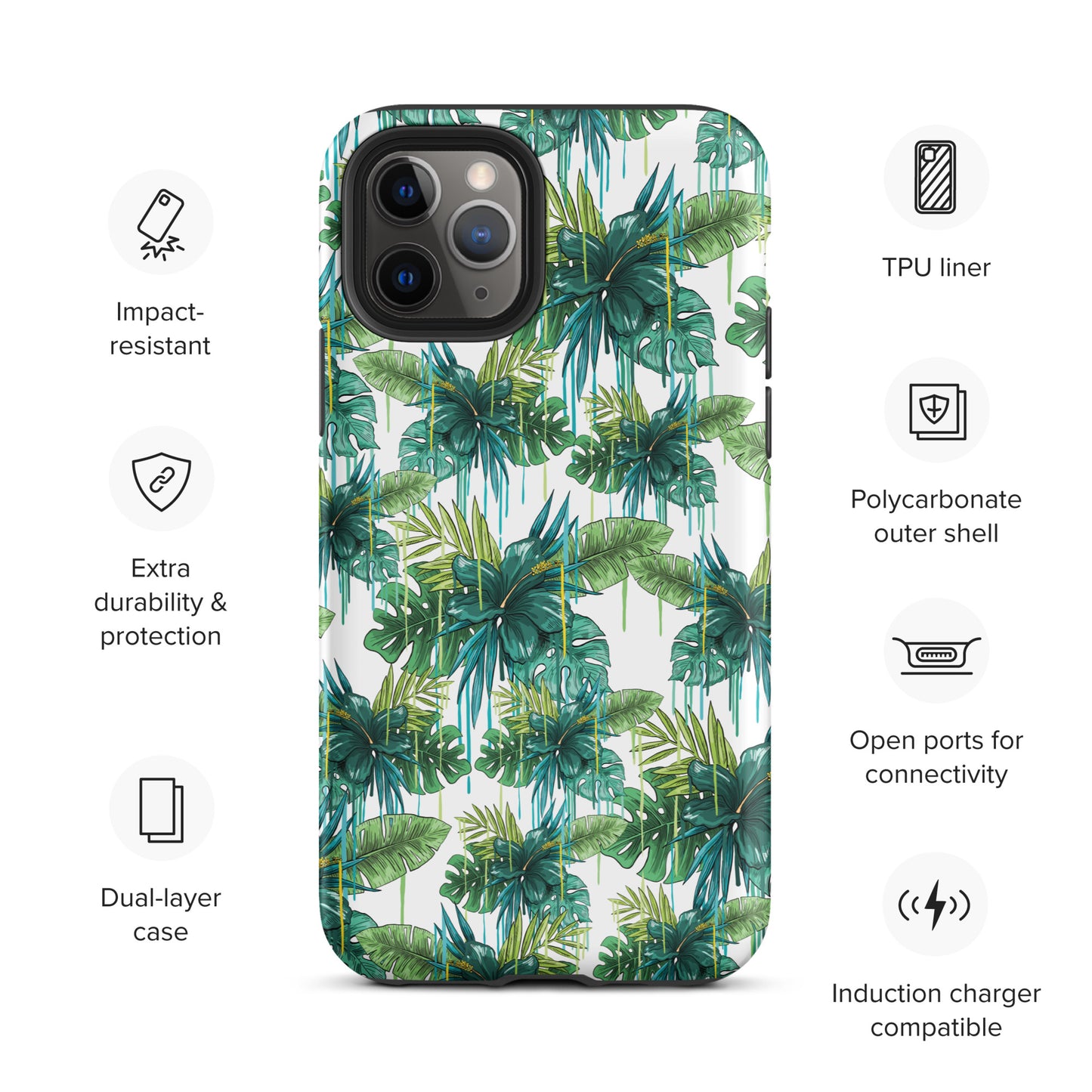 Green Plants Tough iPhone case