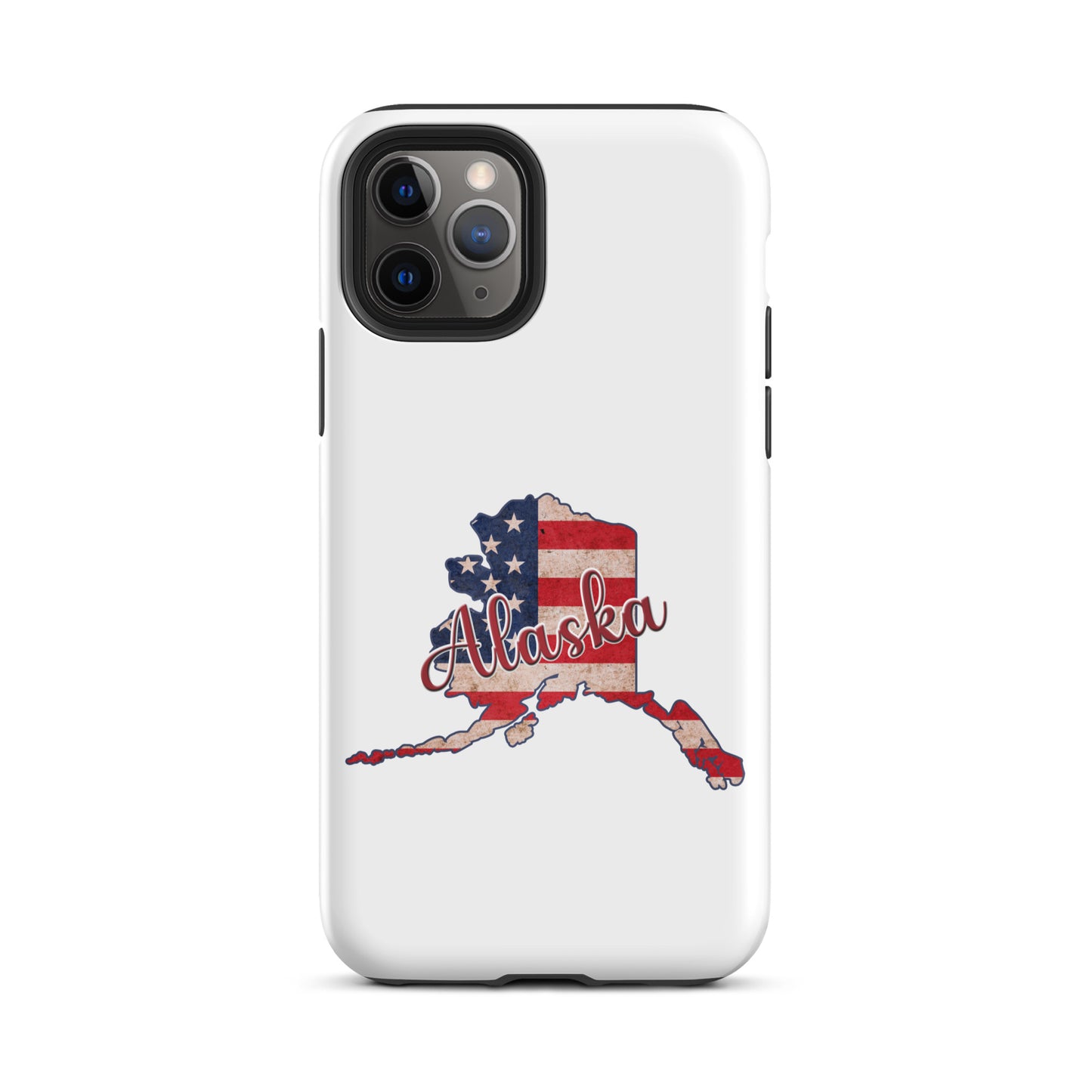 Alaska US Flag Tough iPhone Case