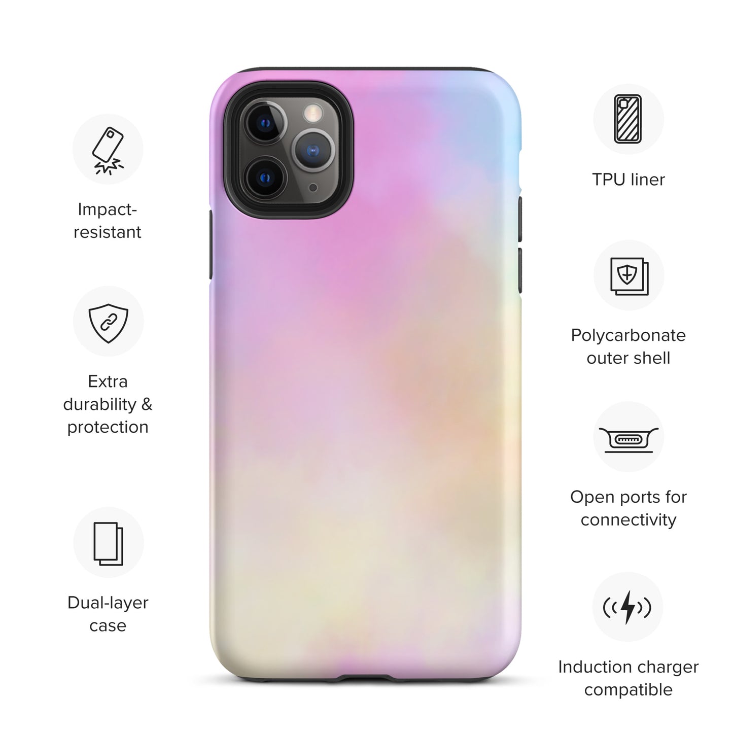 Cotton Candy Tough iPhone case