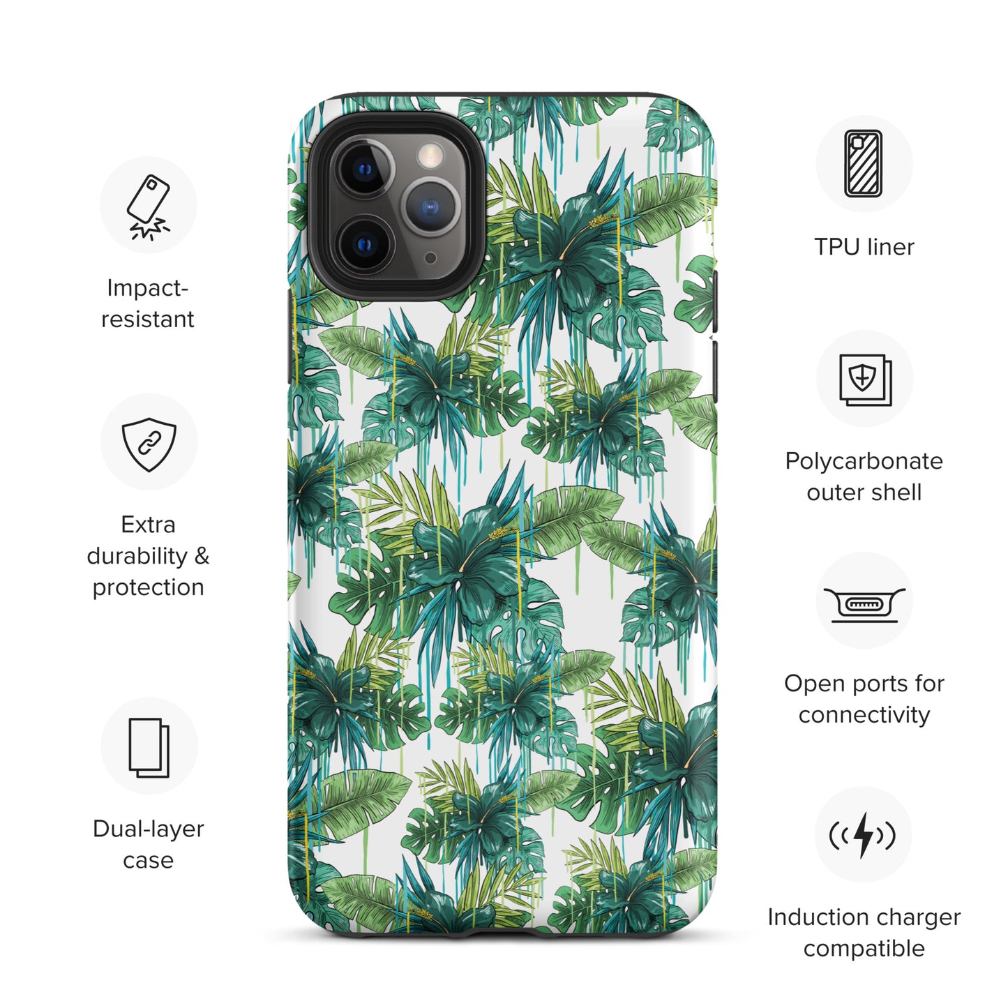 Green Plants Tough iPhone case