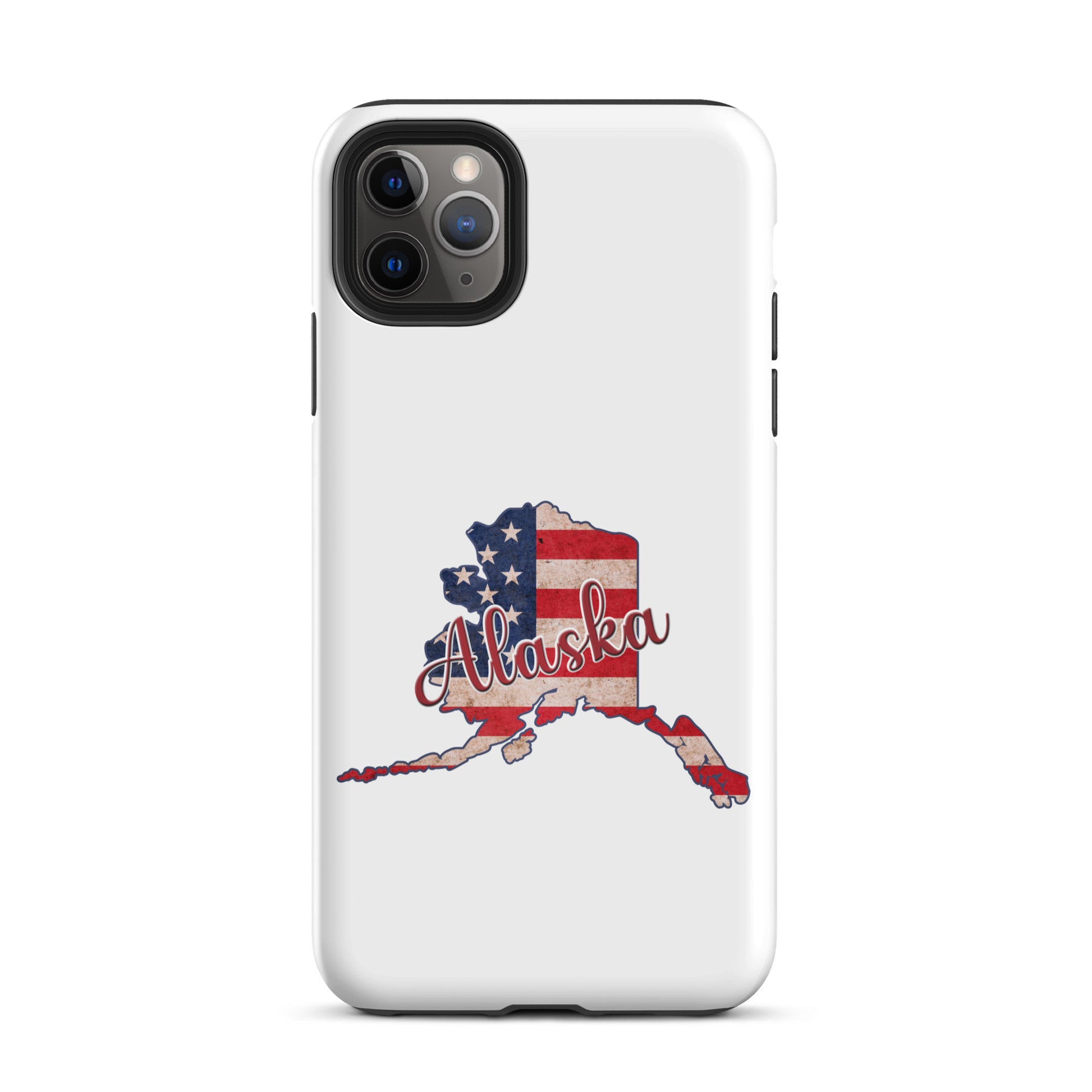 Alaska US Flag Tough iPhone Case