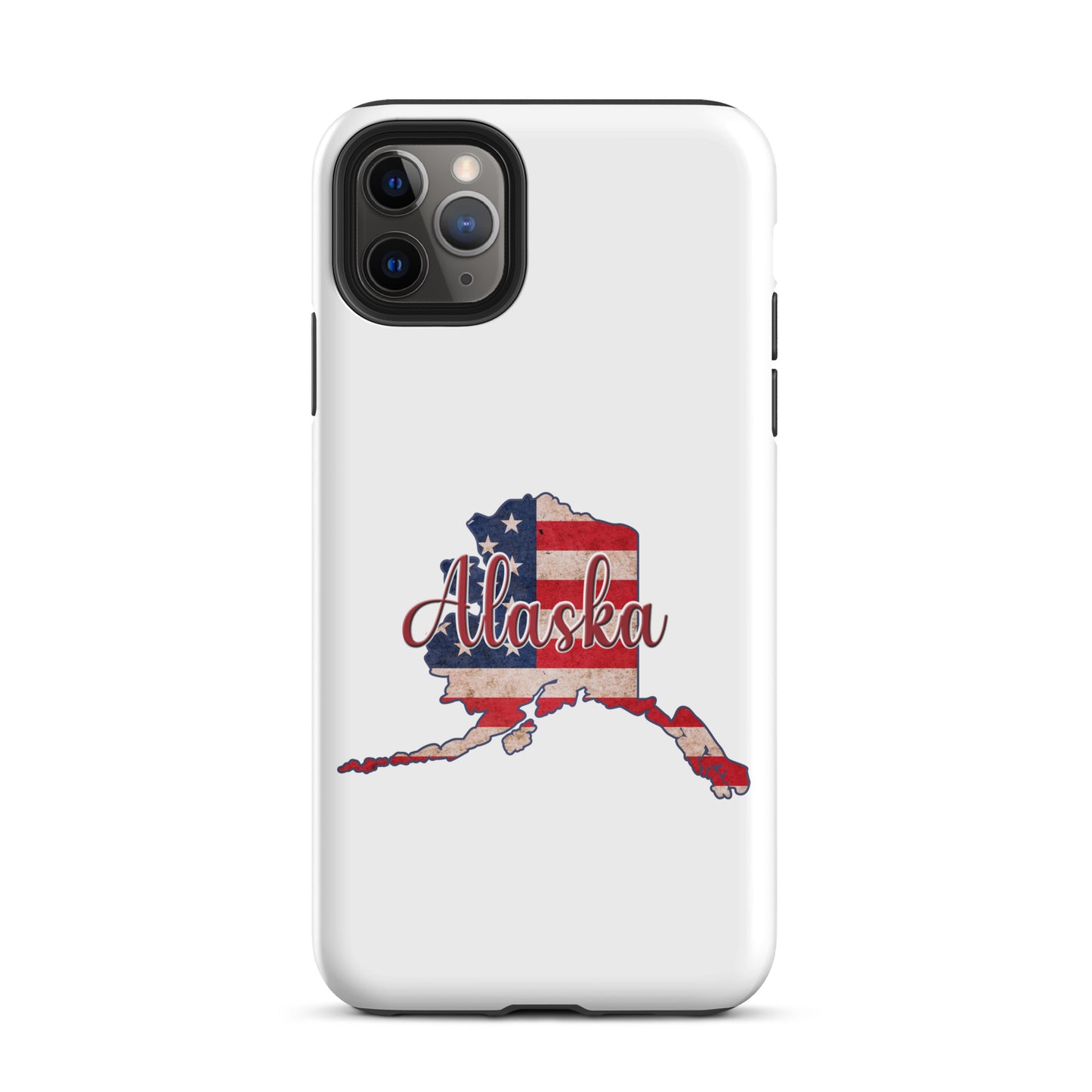 Alaska US Flag Tough iPhone Case