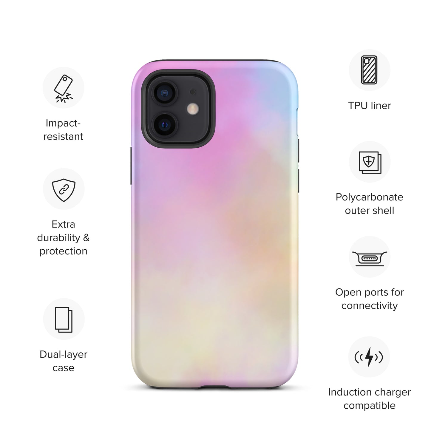 Cotton Candy Tough iPhone case
