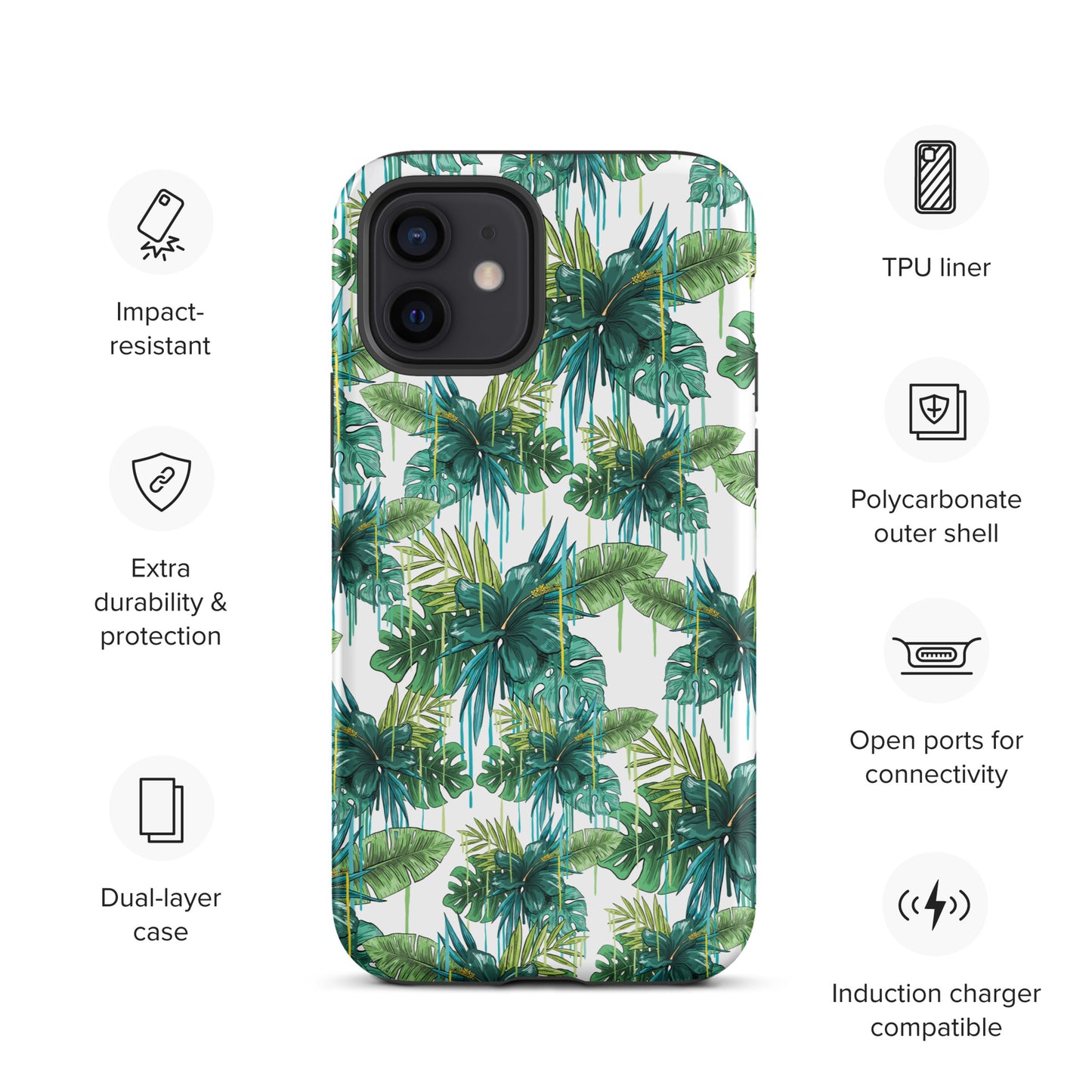 Green Plants Tough iPhone case