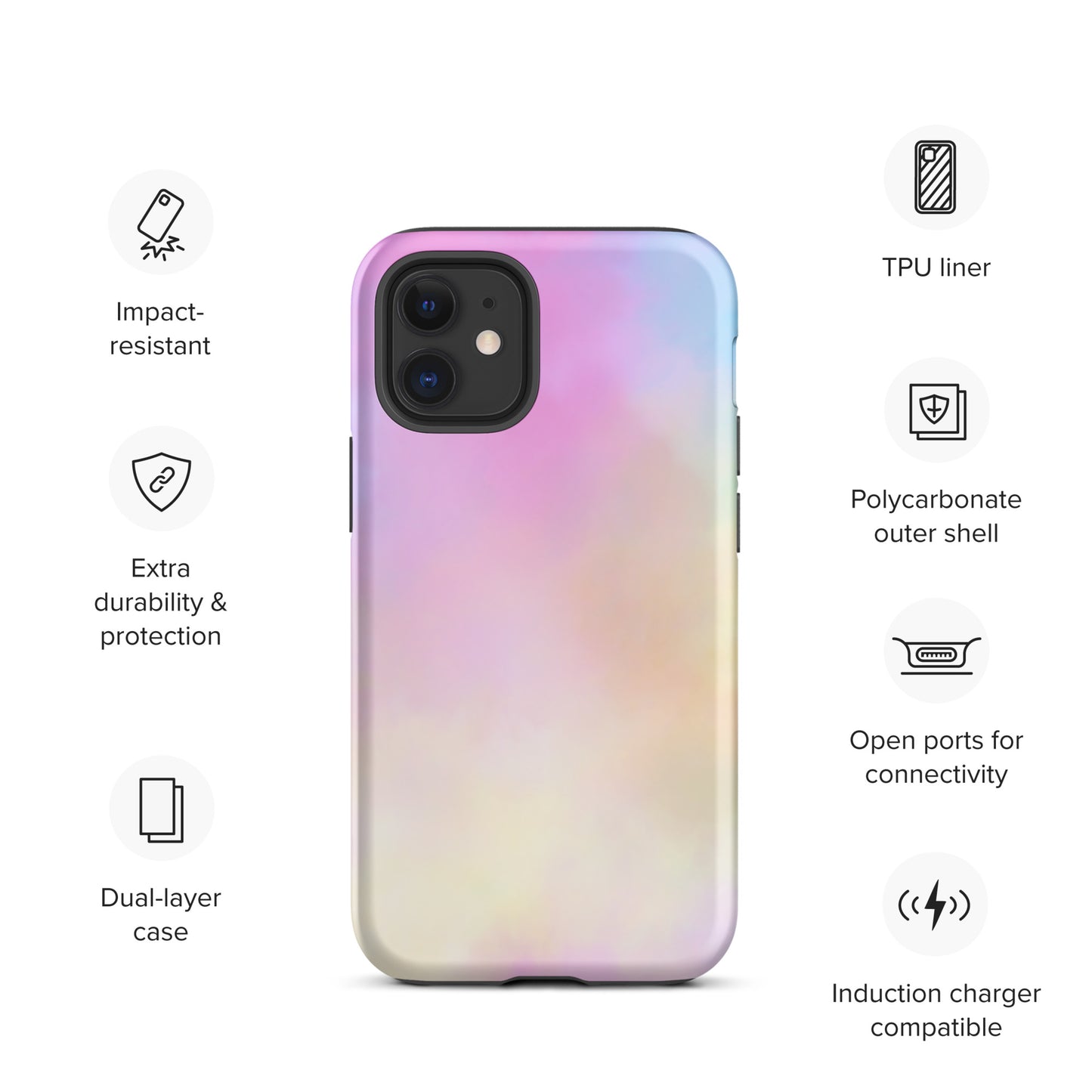 Cotton Candy Tough iPhone case