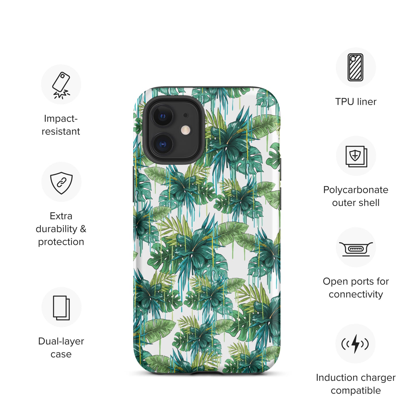 Green Plants Tough iPhone case
