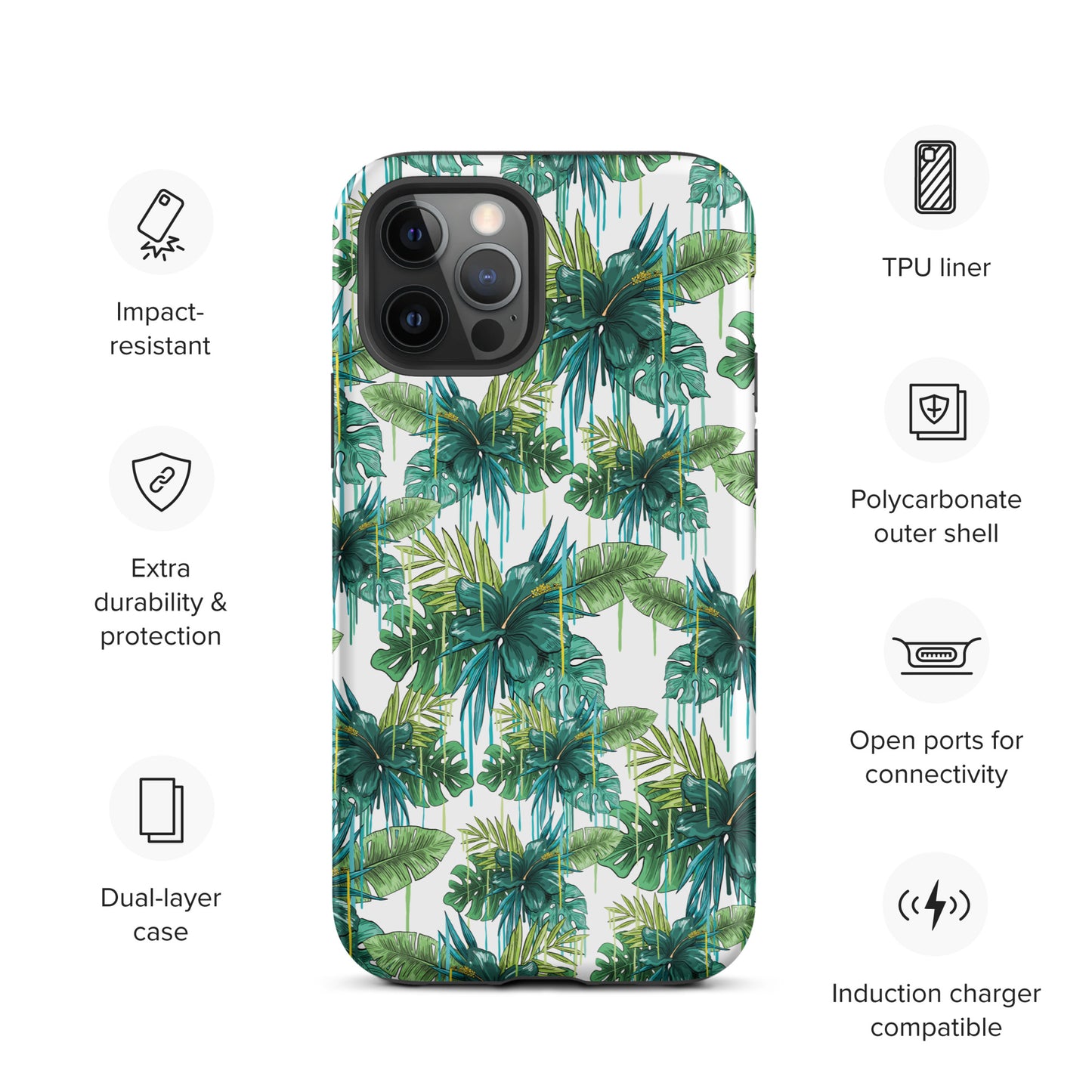 Green Plants Tough iPhone case