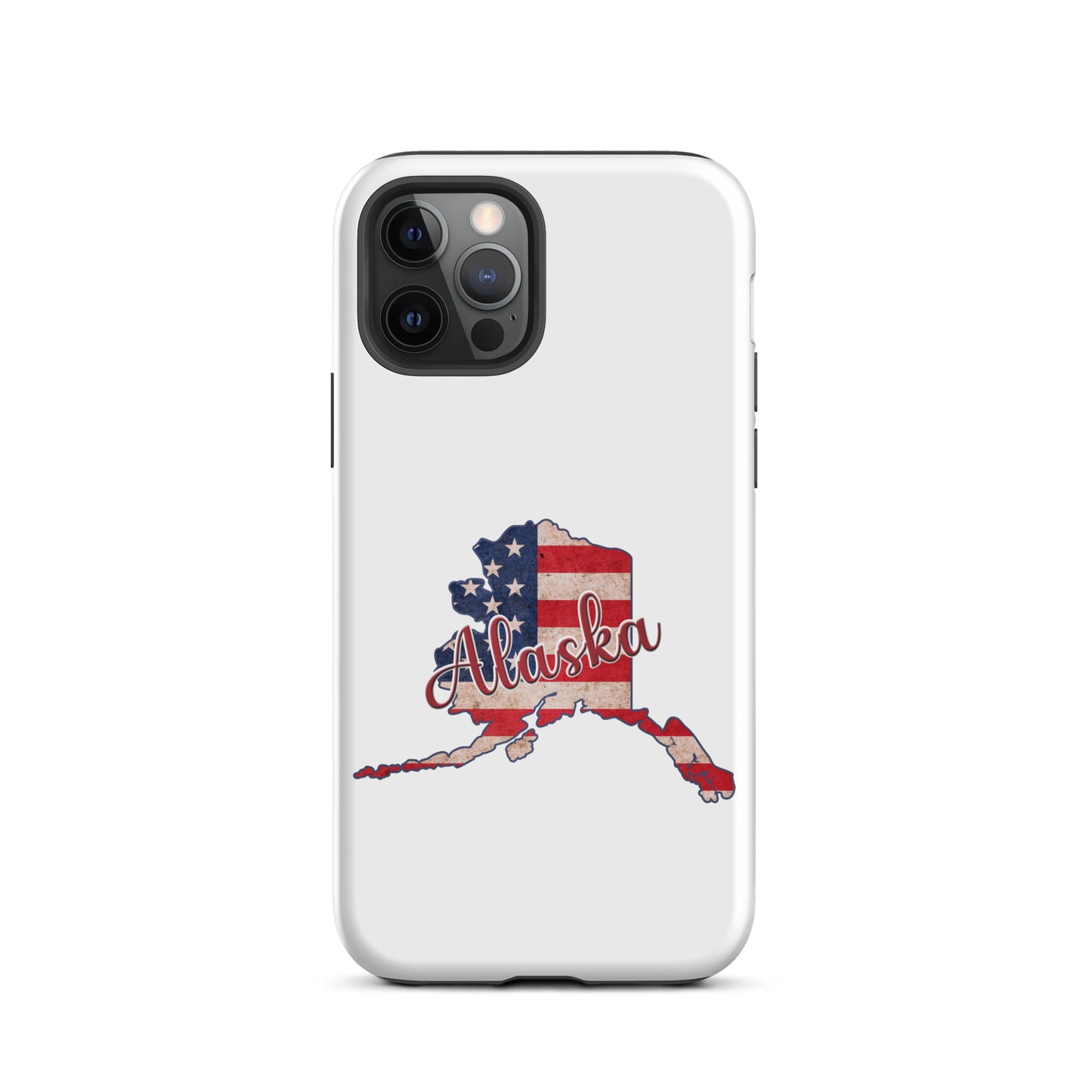 Alaska US Flag Tough iPhone Case