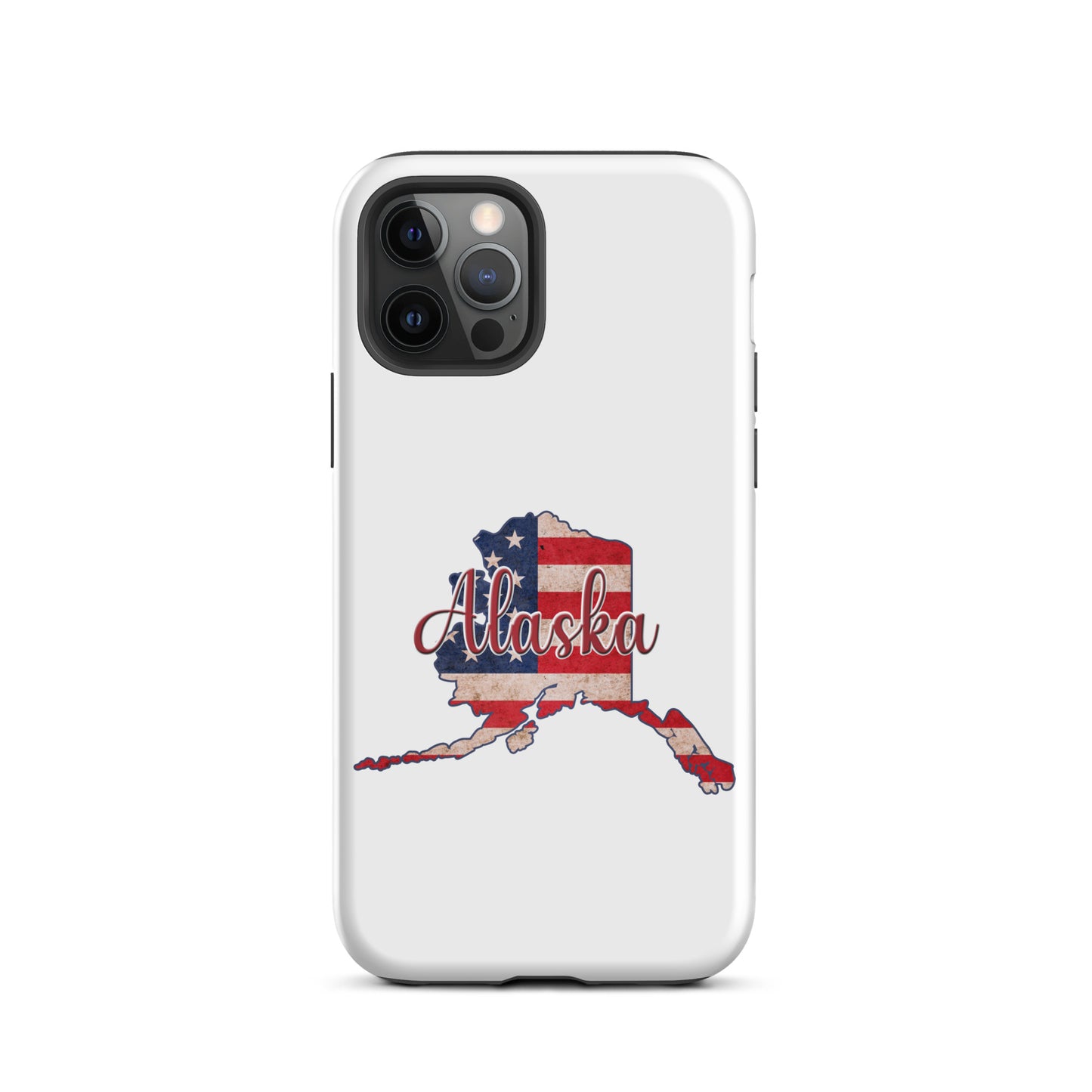 Alaska US Flag Tough iPhone Case