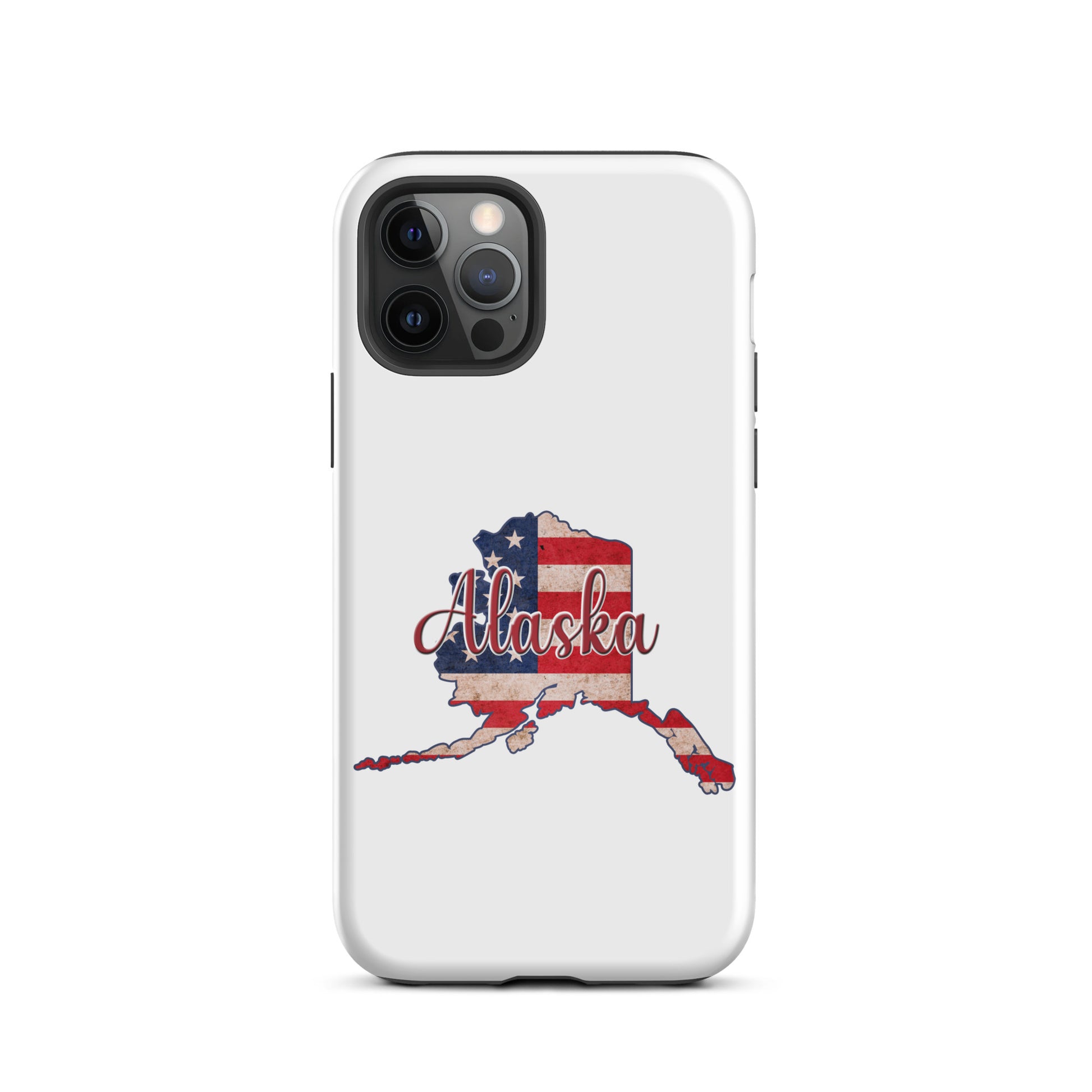 Alaska US Flag Tough iPhone Case