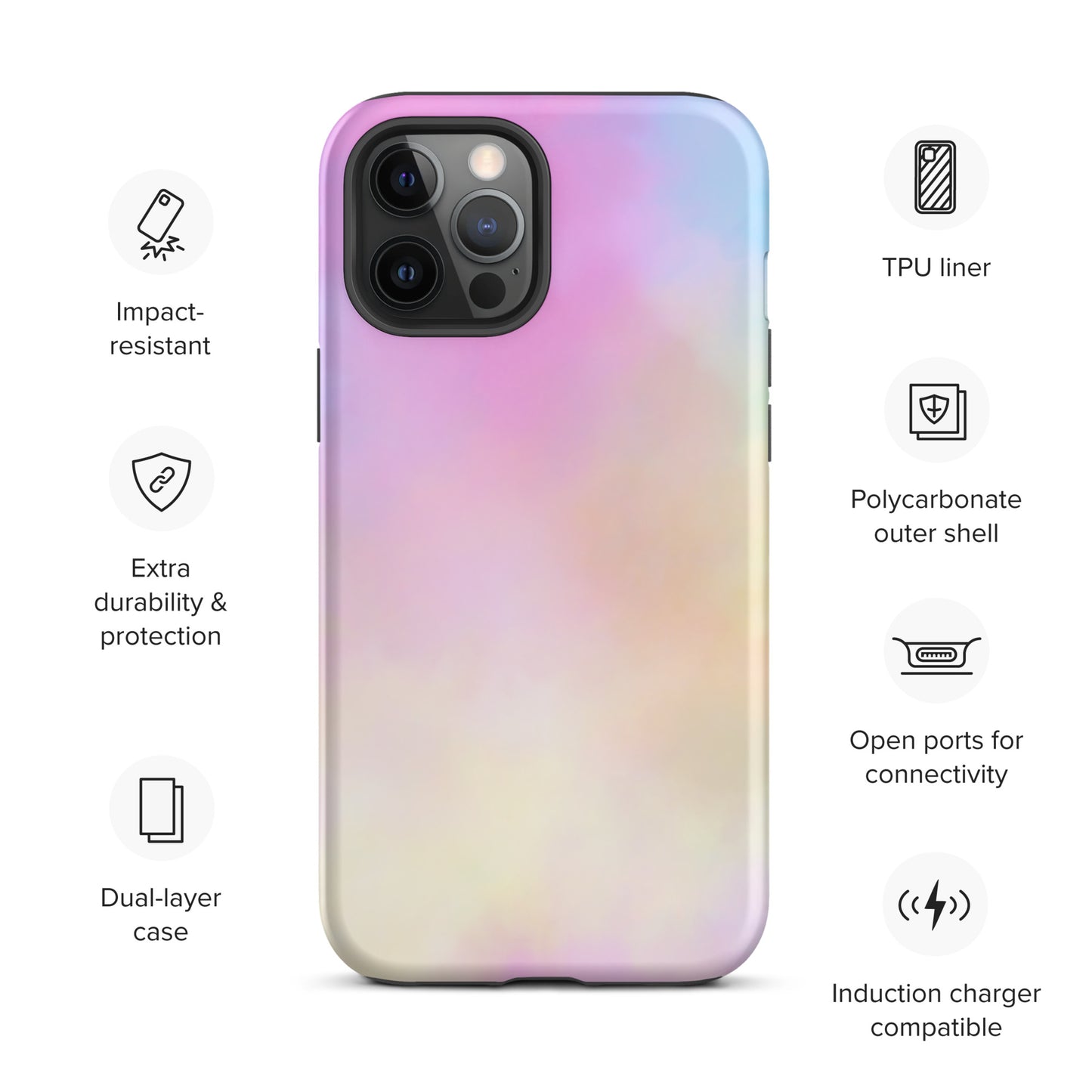 Cotton Candy Tough iPhone case