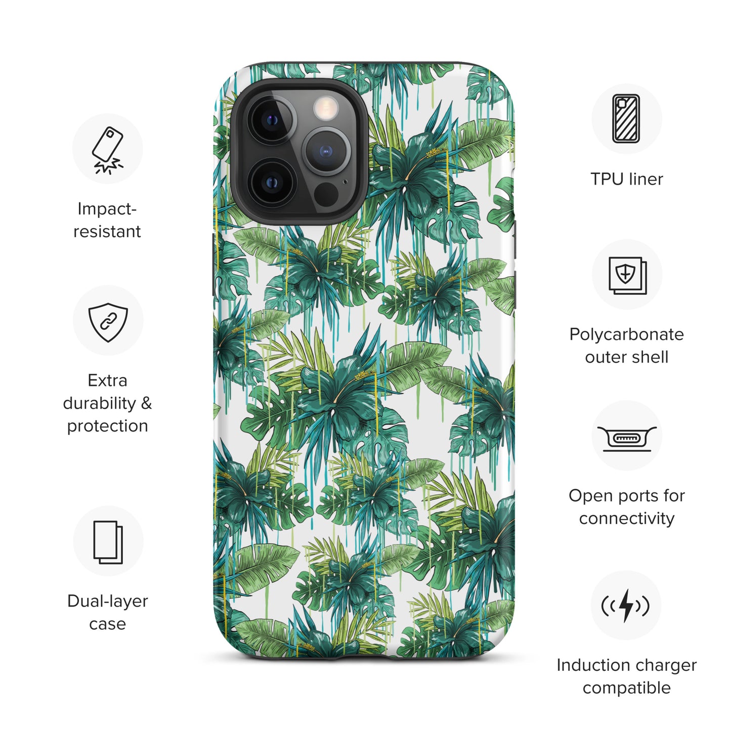 Green Plants Tough iPhone case