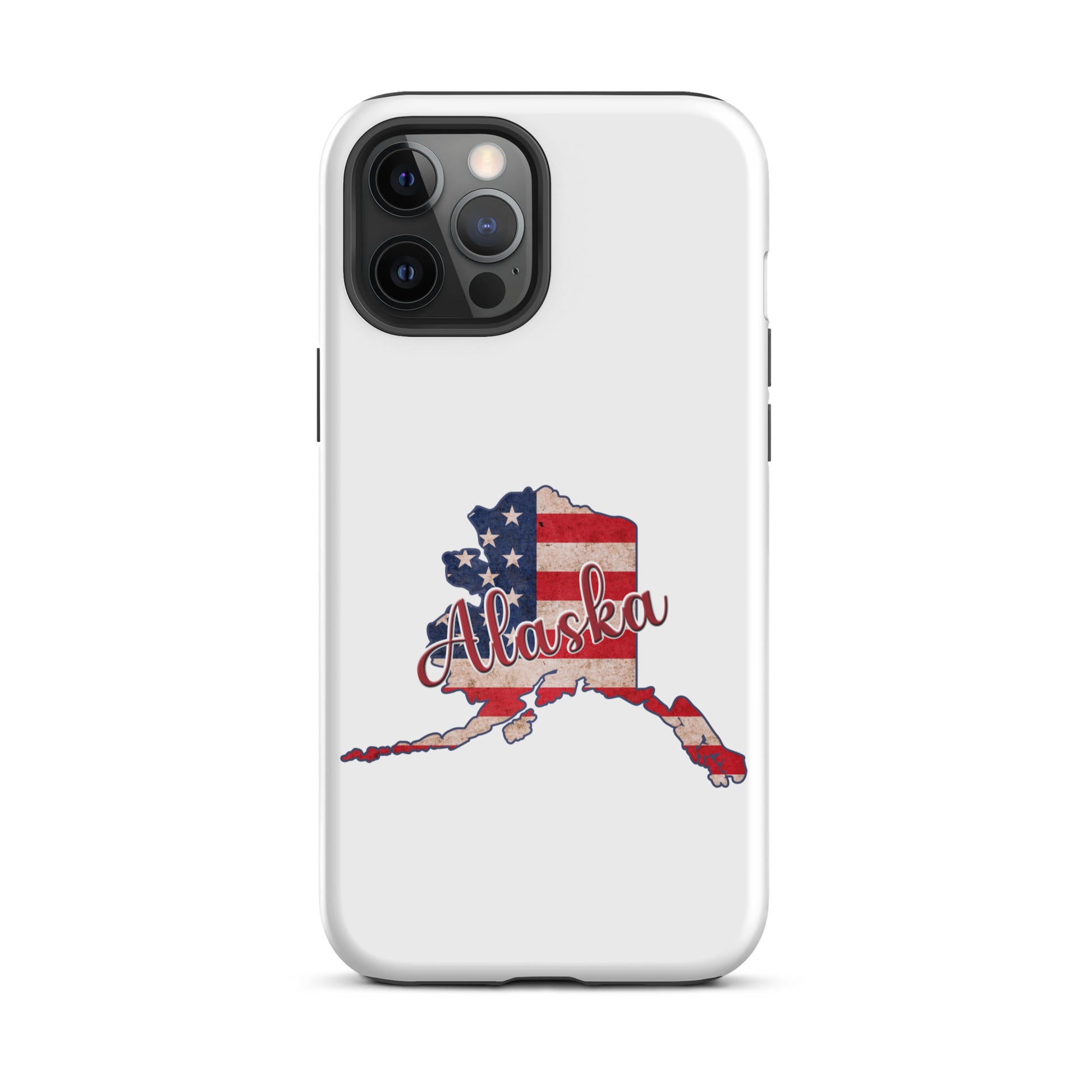 Alaska US Flag Tough iPhone Case