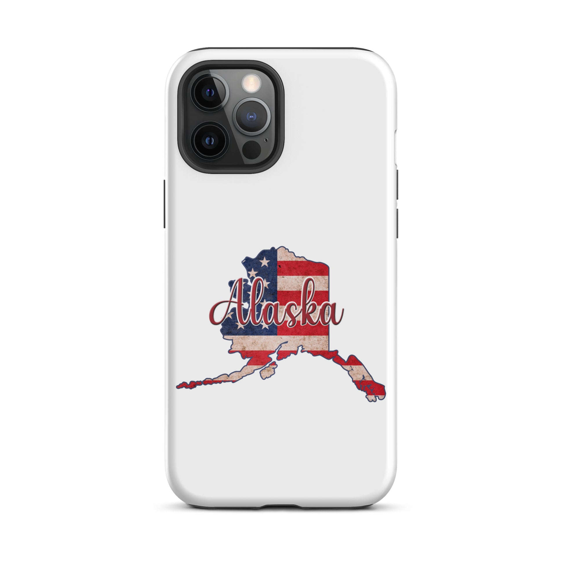 Alaska US Flag Tough iPhone Case