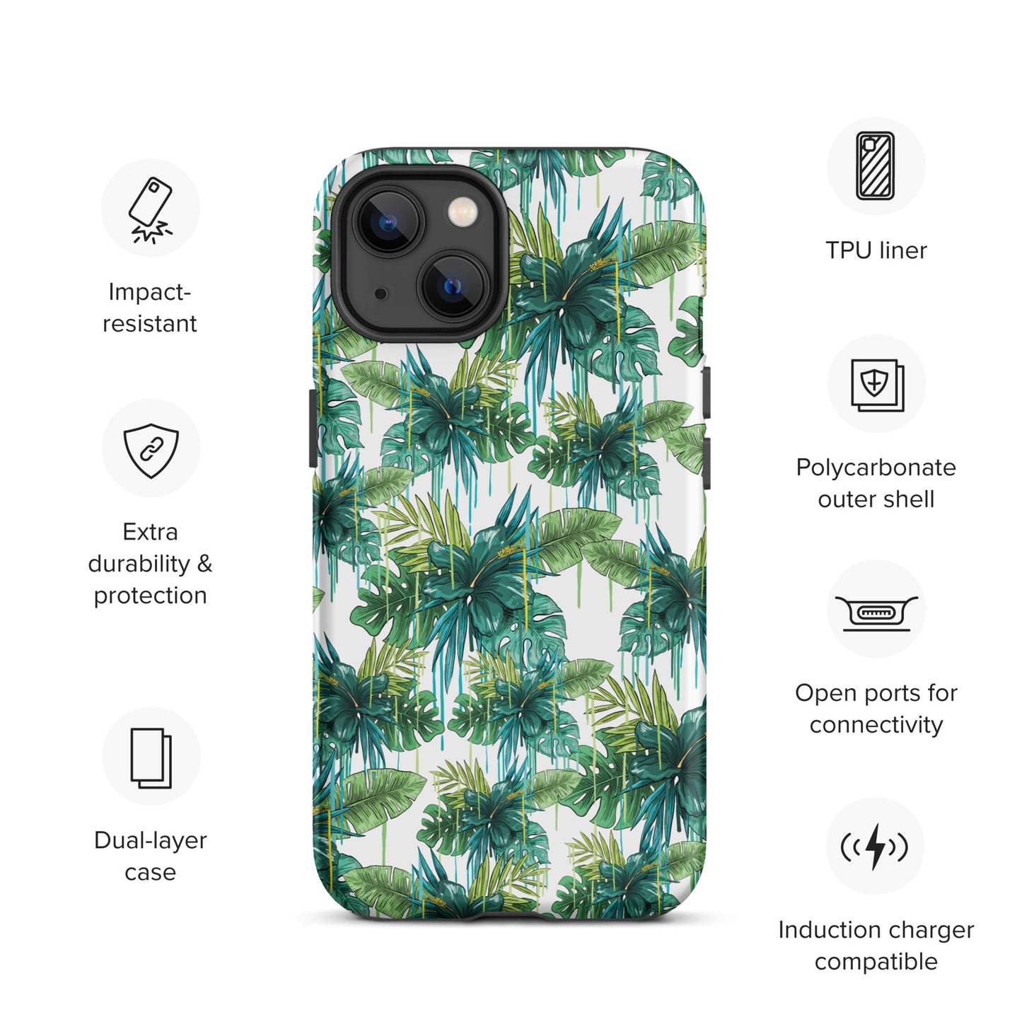 Green Plants Tough iPhone case