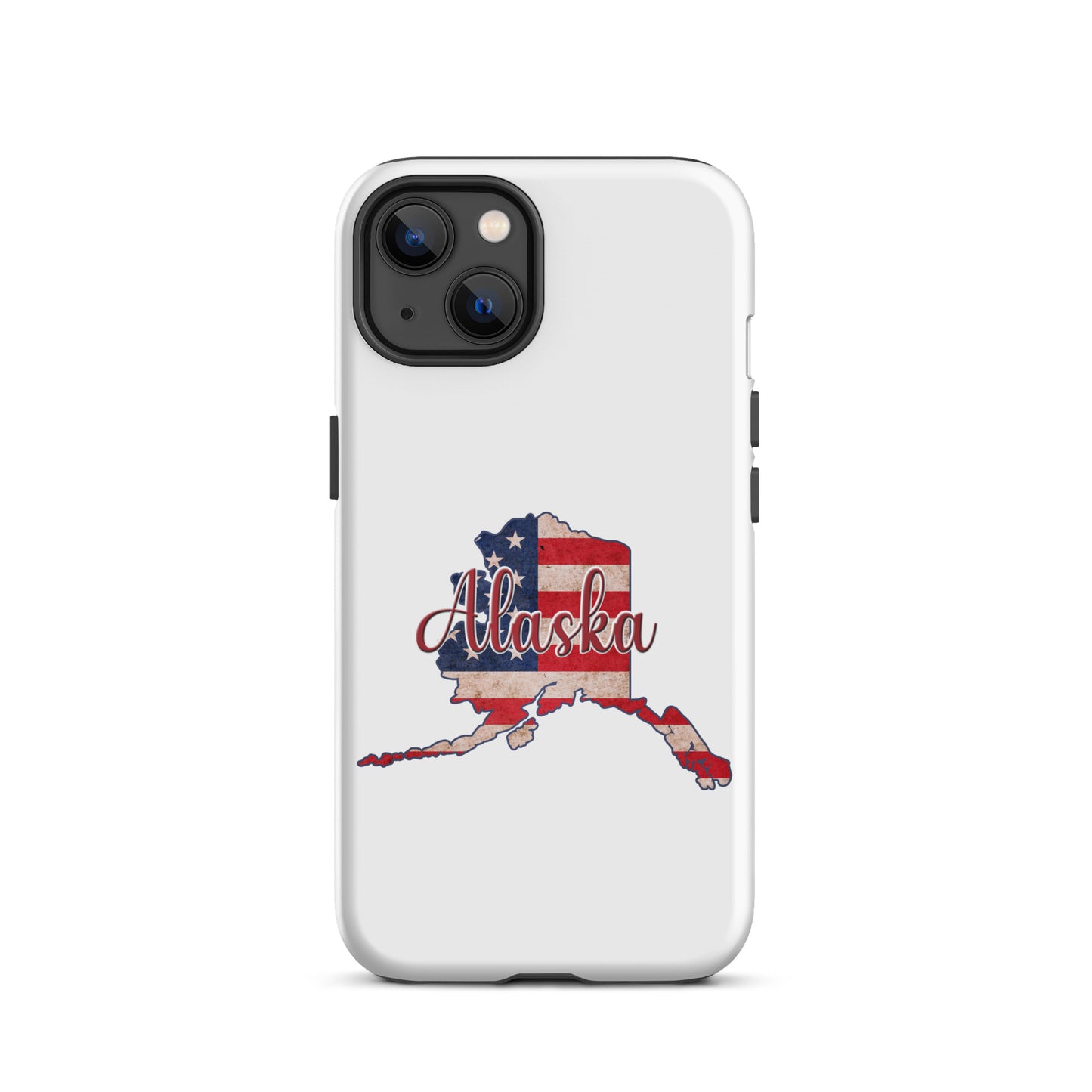 Alaska US Flag Tough iPhone Case