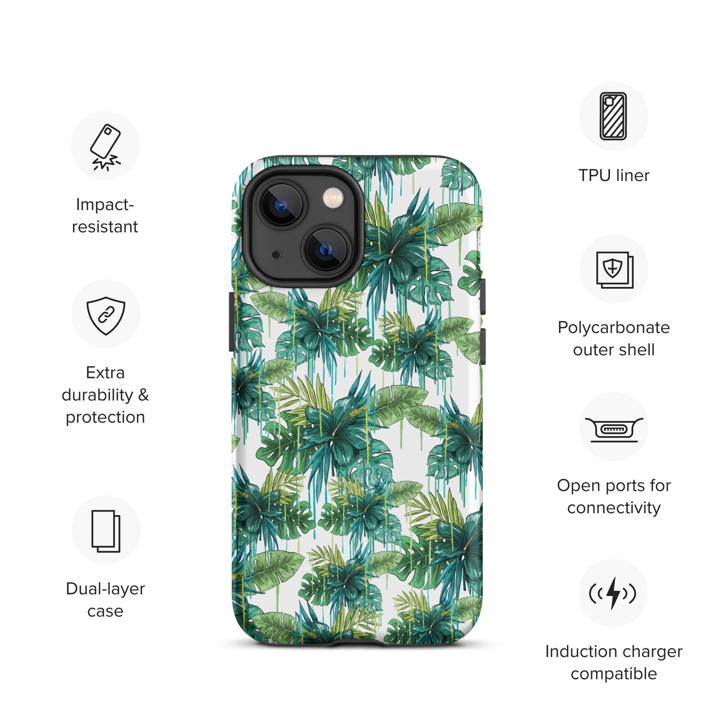 Green Plants Tough iPhone case