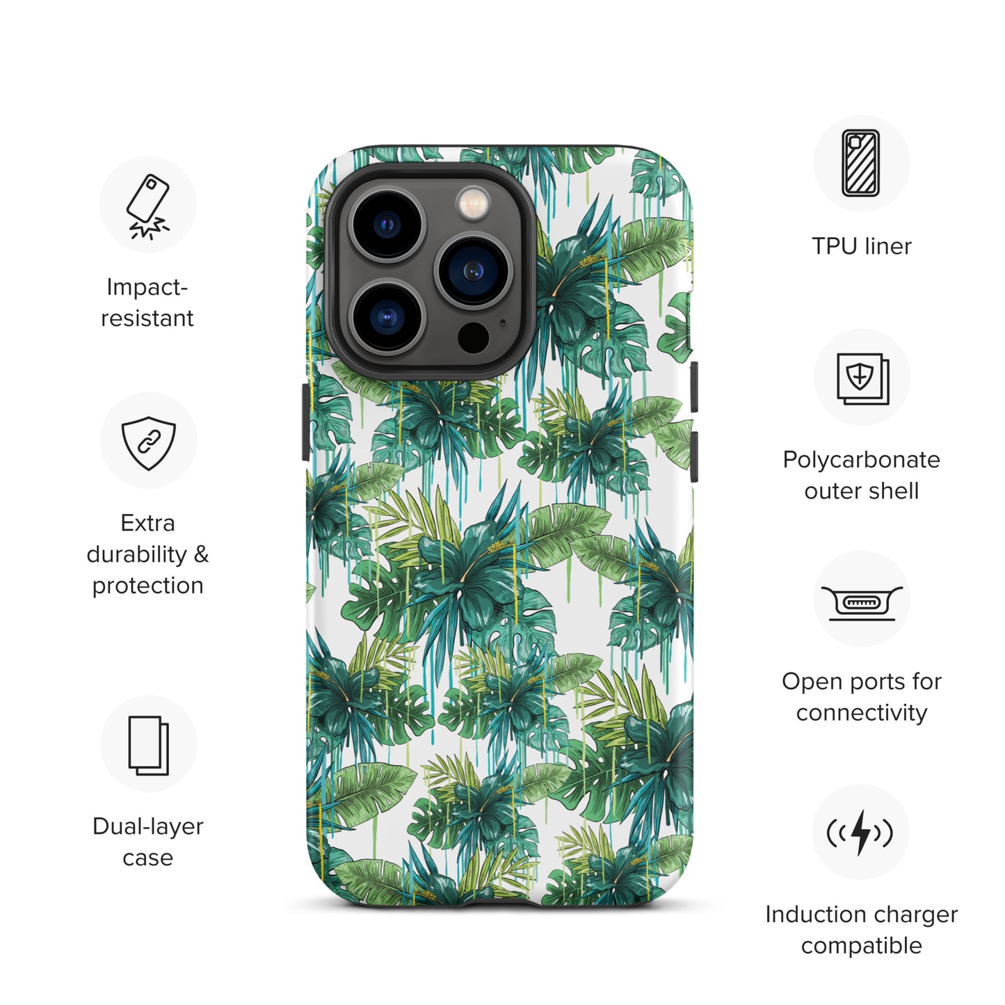 Green Plants Tough iPhone case