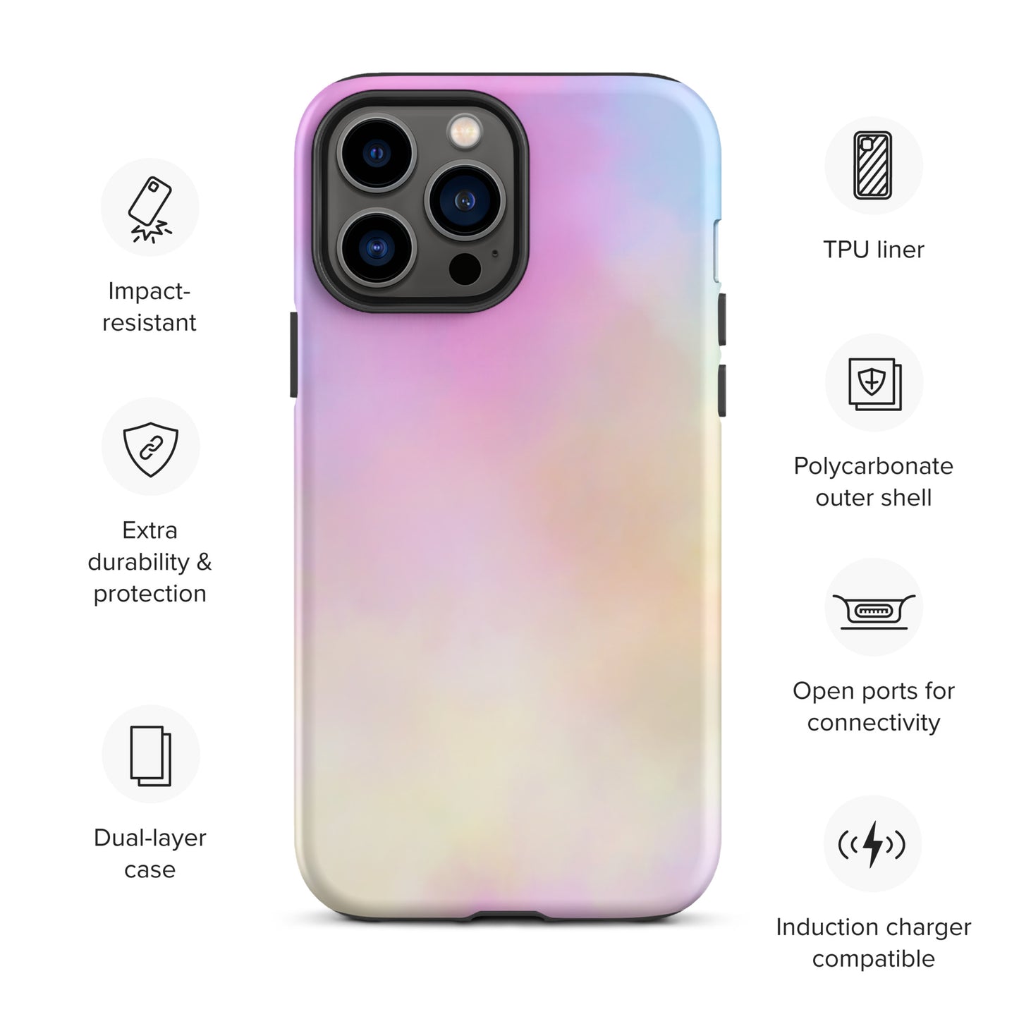 Cotton Candy Tough iPhone case