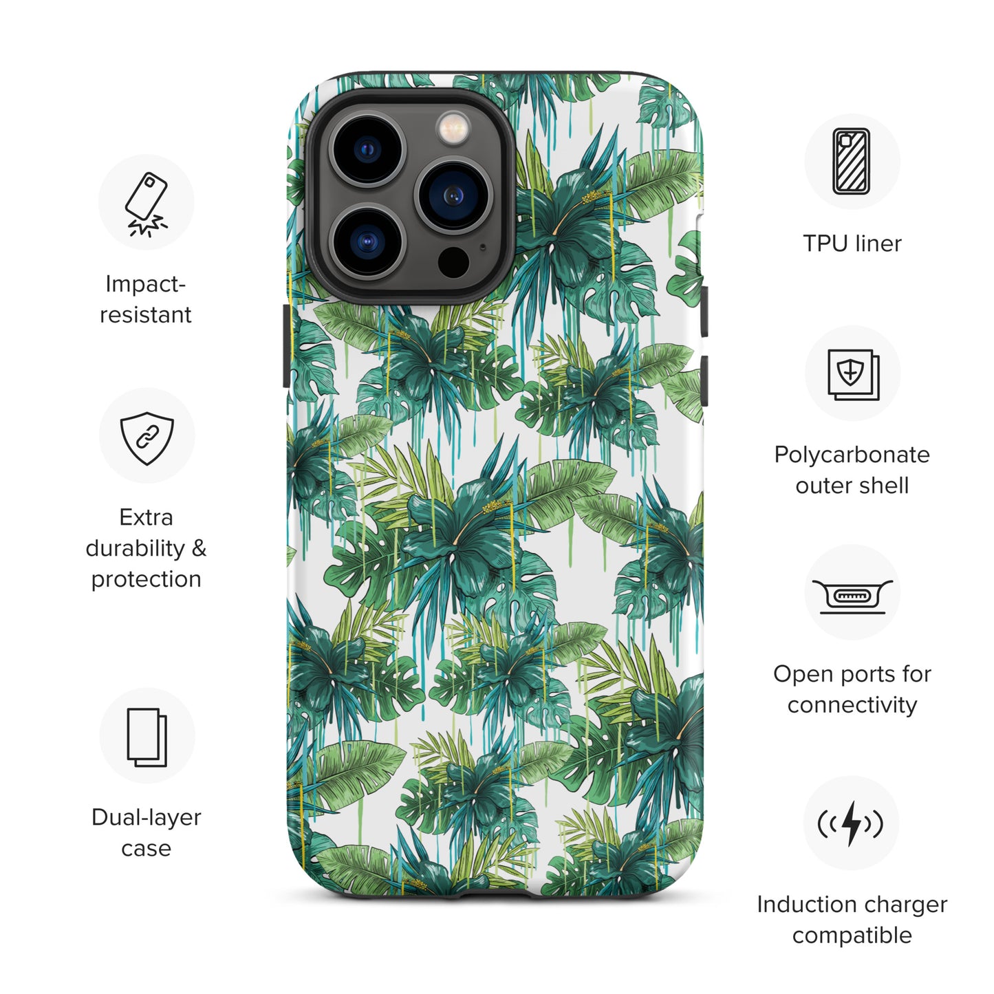 Green Plants Tough iPhone case