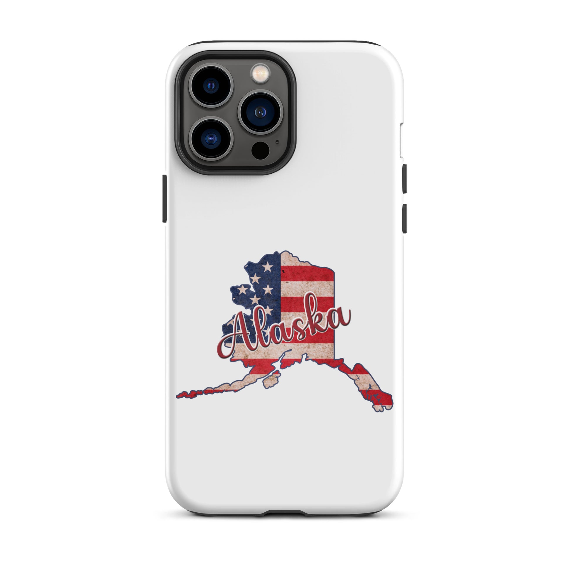Alaska US Flag Tough iPhone Case