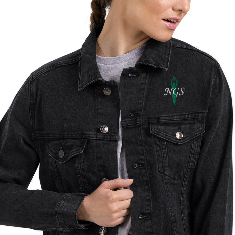 North Georgia Solitaries Unisex denim jacket