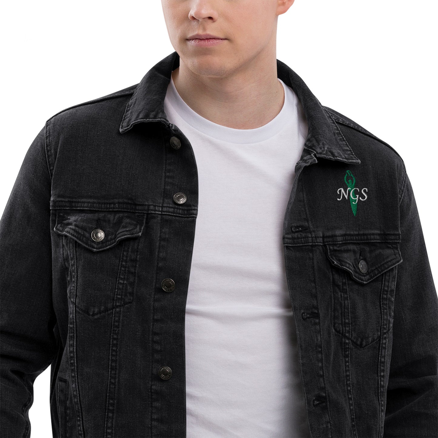 North Georgia Solitaries Unisex denim jacket