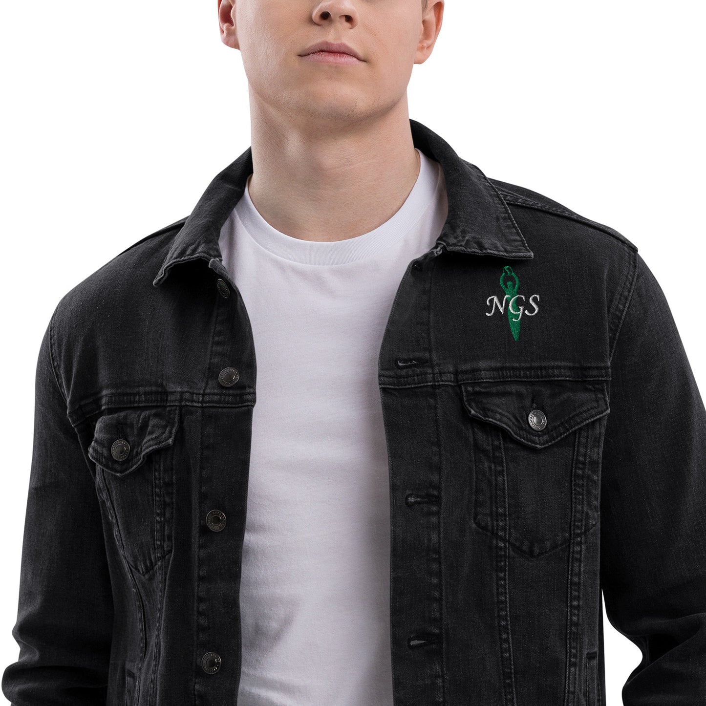 North Georgia Solitaries Unisex denim jacket