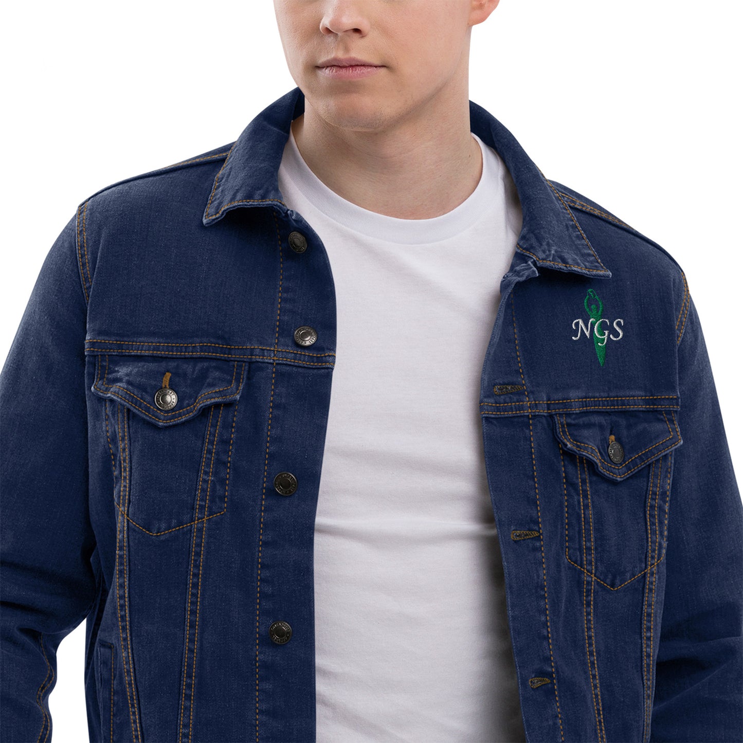 North Georgia Solitaries Unisex denim jacket