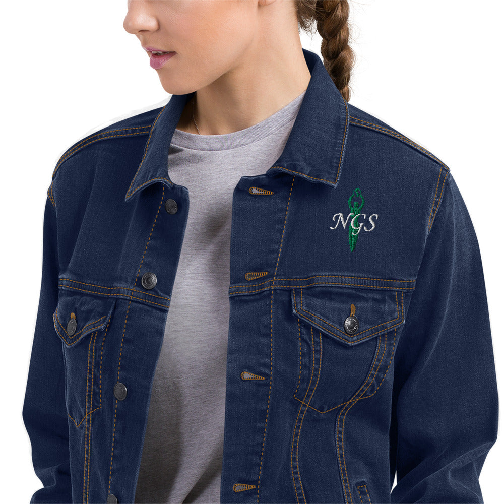 North Georgia Solitaries Unisex denim jacket