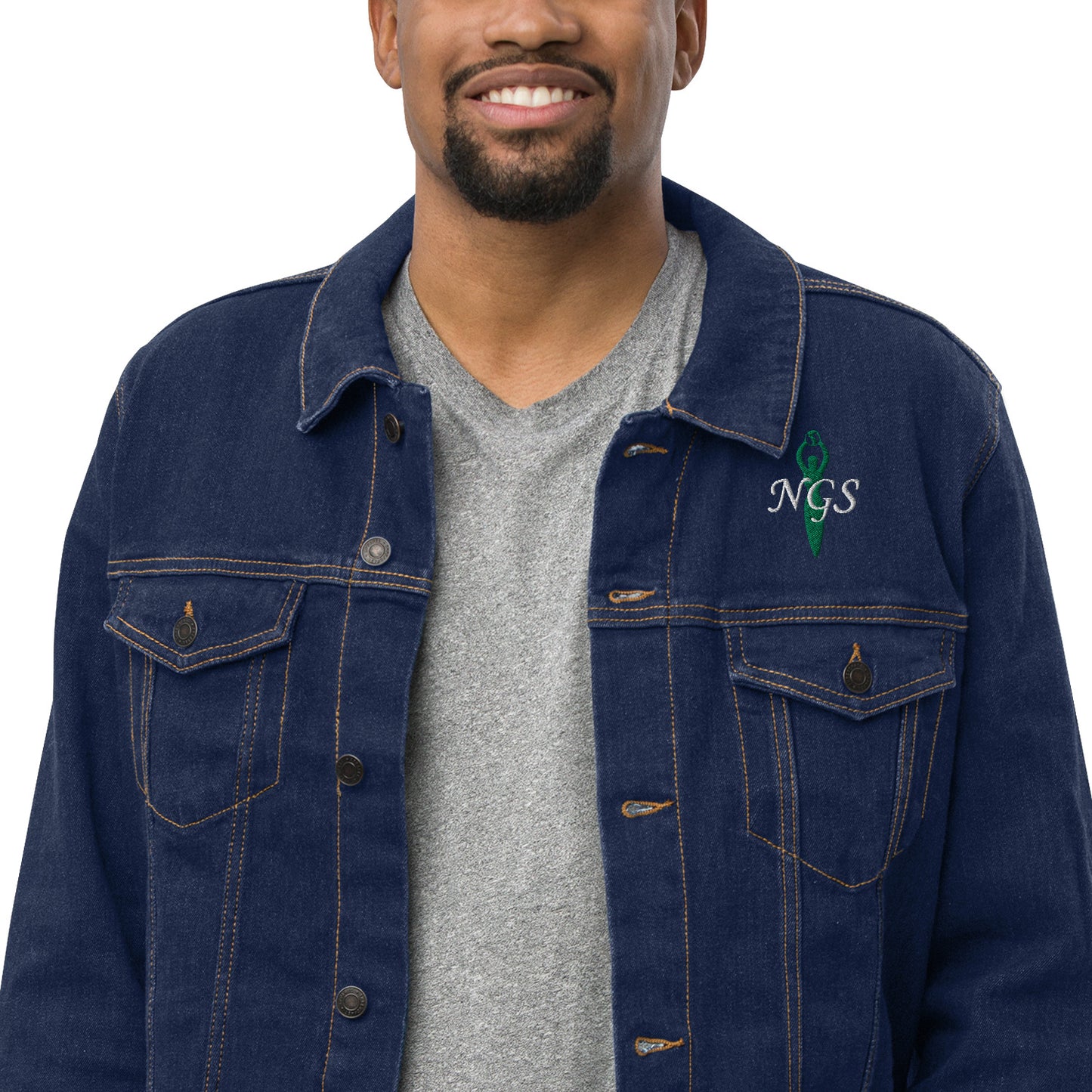 North Georgia Solitaries Unisex denim jacket