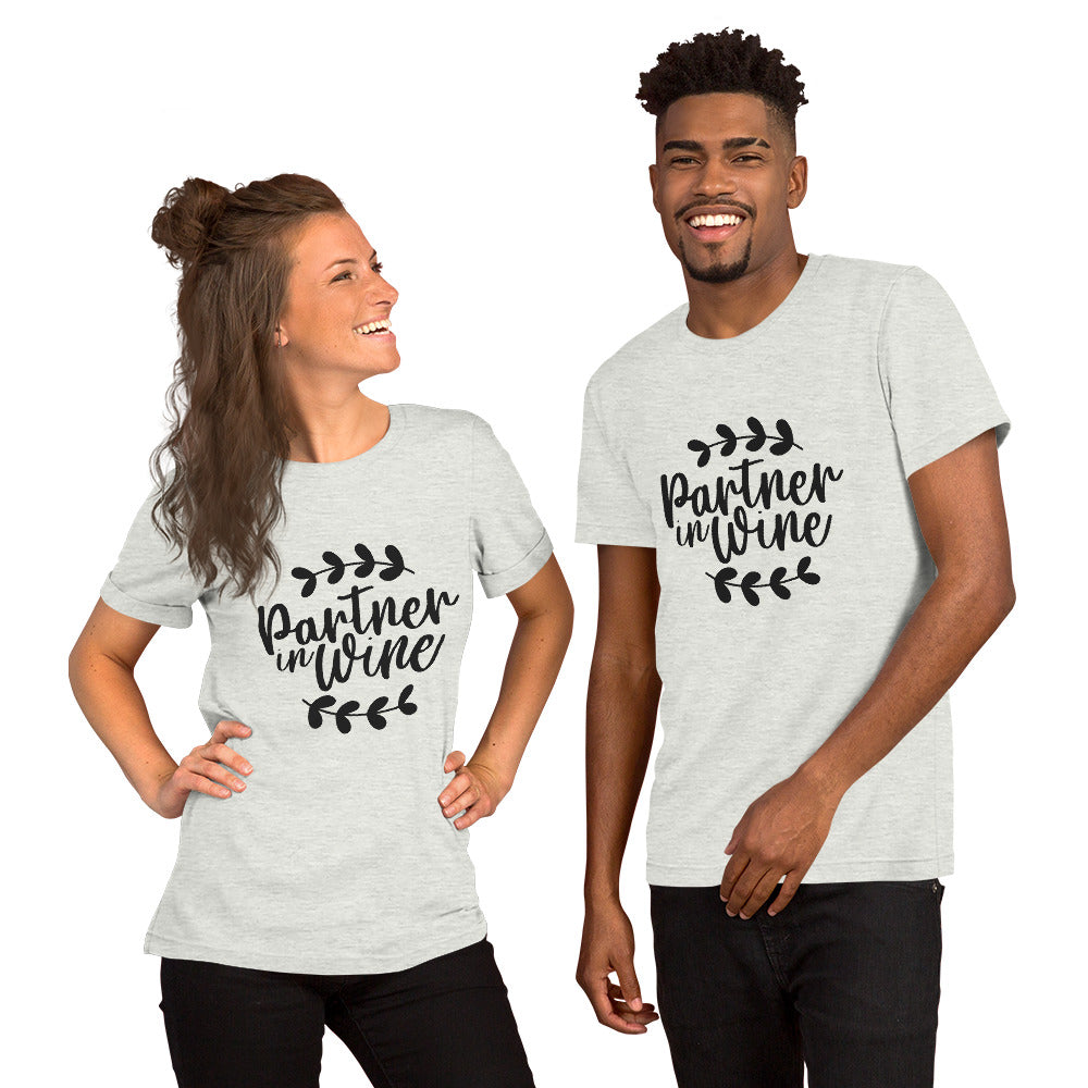 Partner in Wine Unisex t-shirt