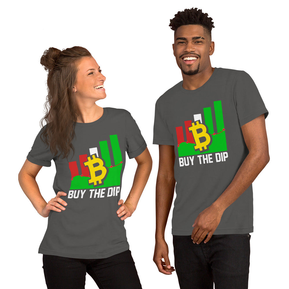 Bitcoin Buy the Dip Unisex Tshirt