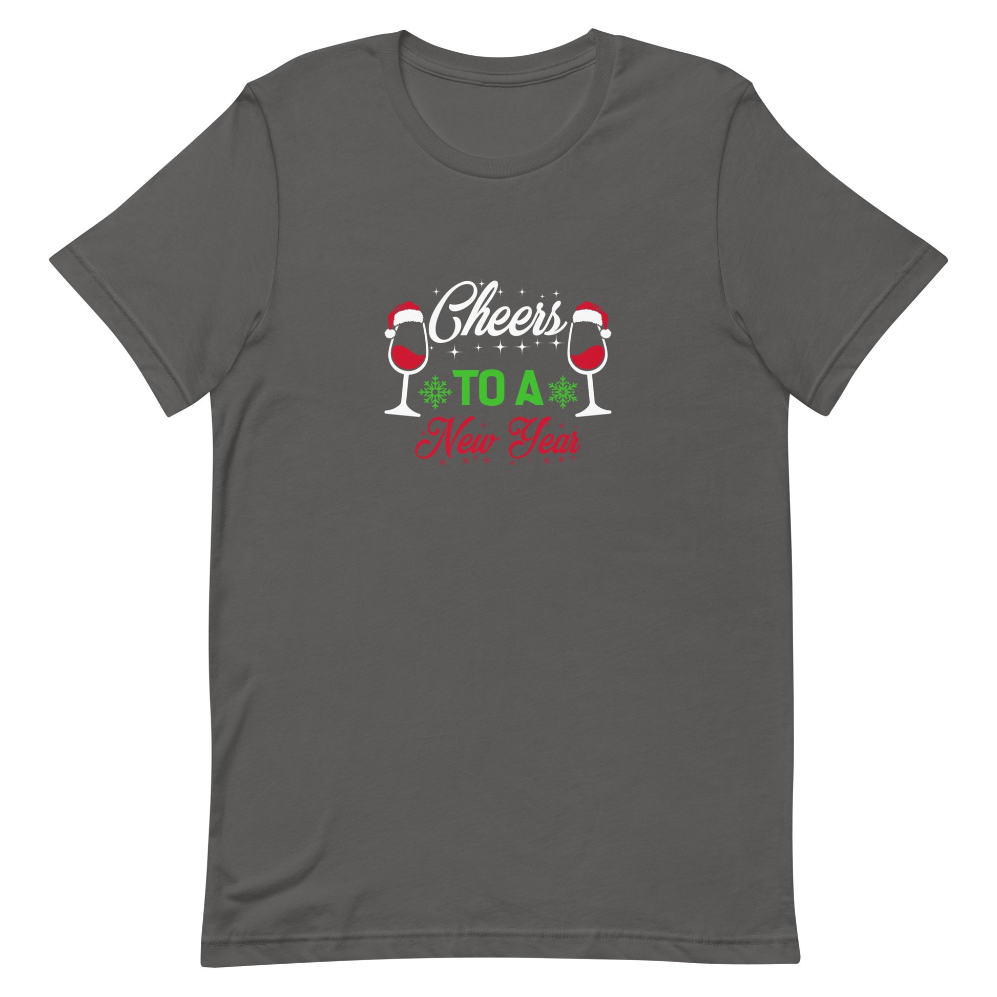 Cheers to a New Year Unisex Tshirt